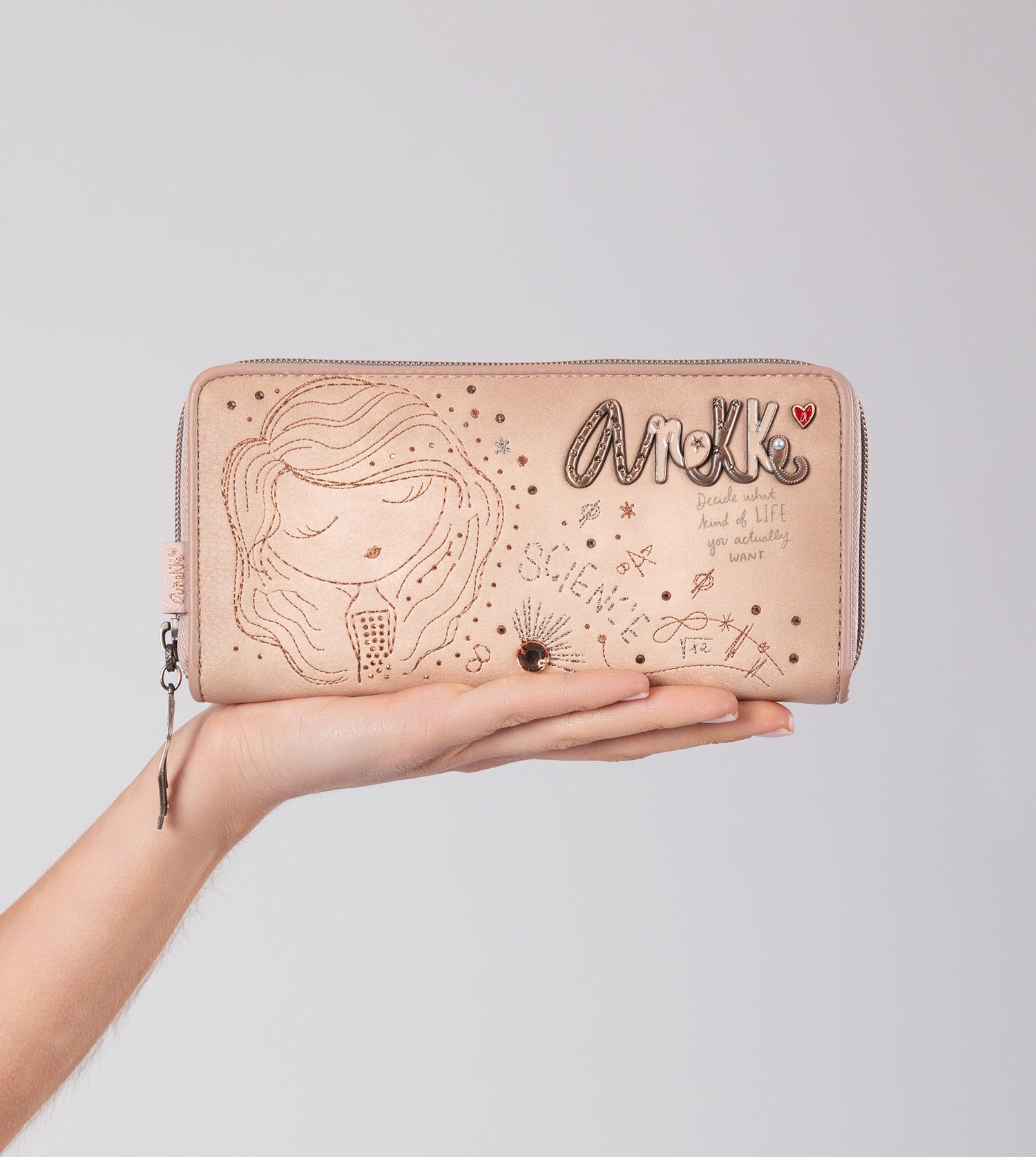 Billetero RFID extra grande Nude Studio