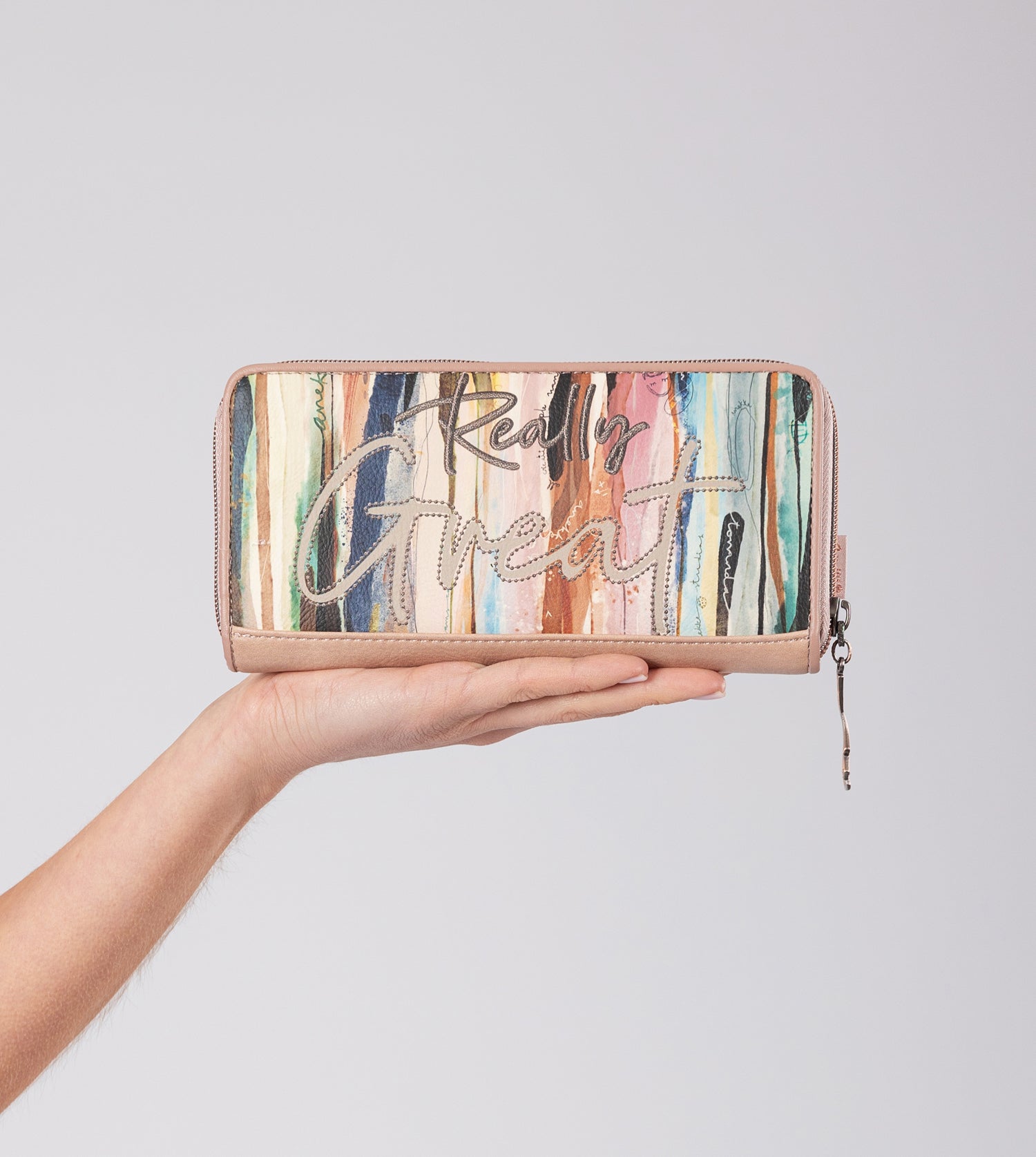 Billetero RFID extra grande Nude Studio