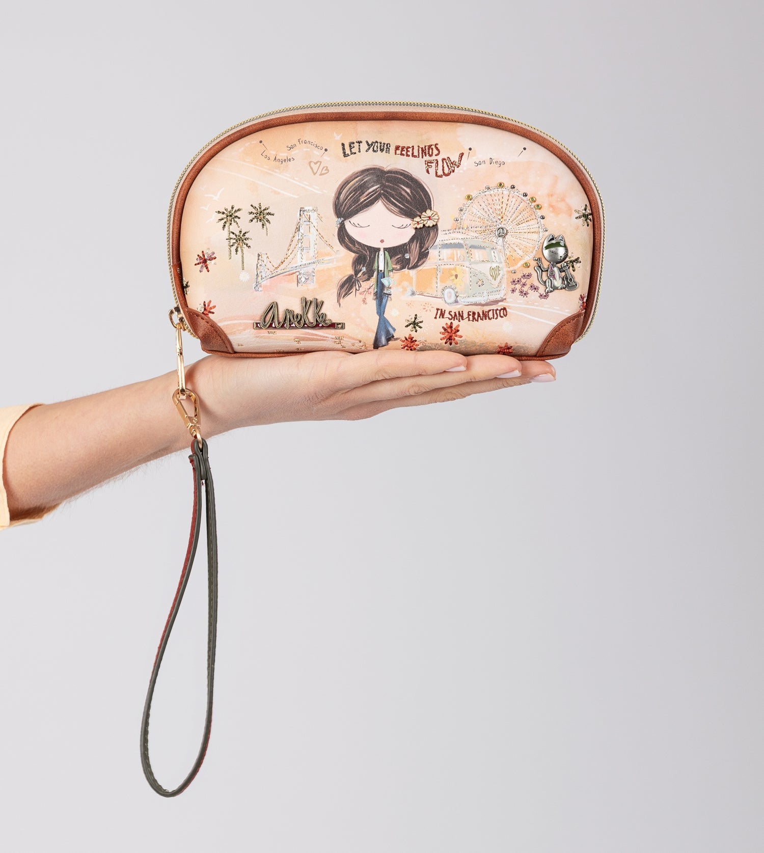 Portatodo RFID Peace & Love camel