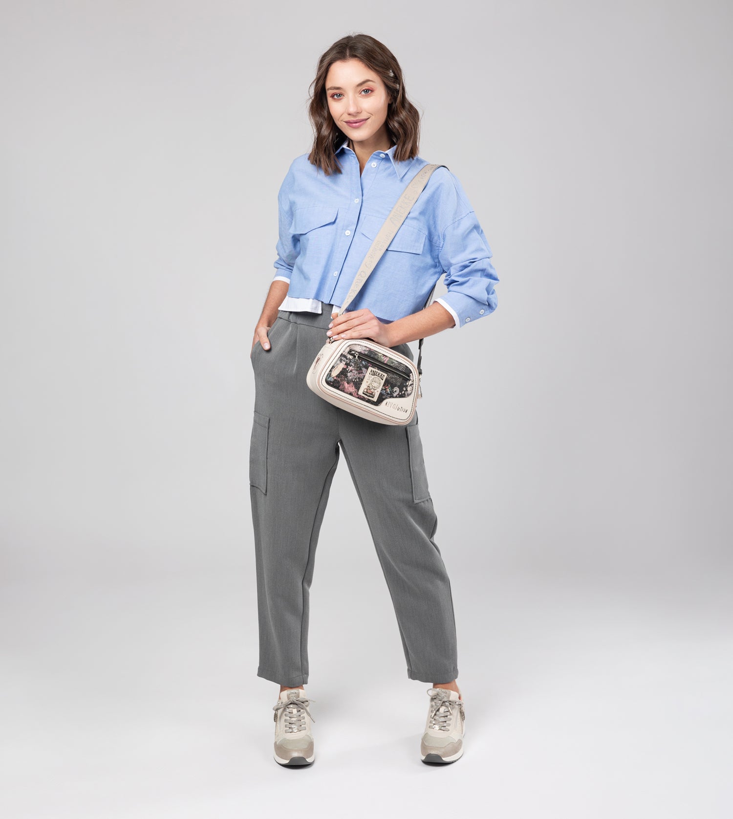 Bandolera ovalada Psicodelic