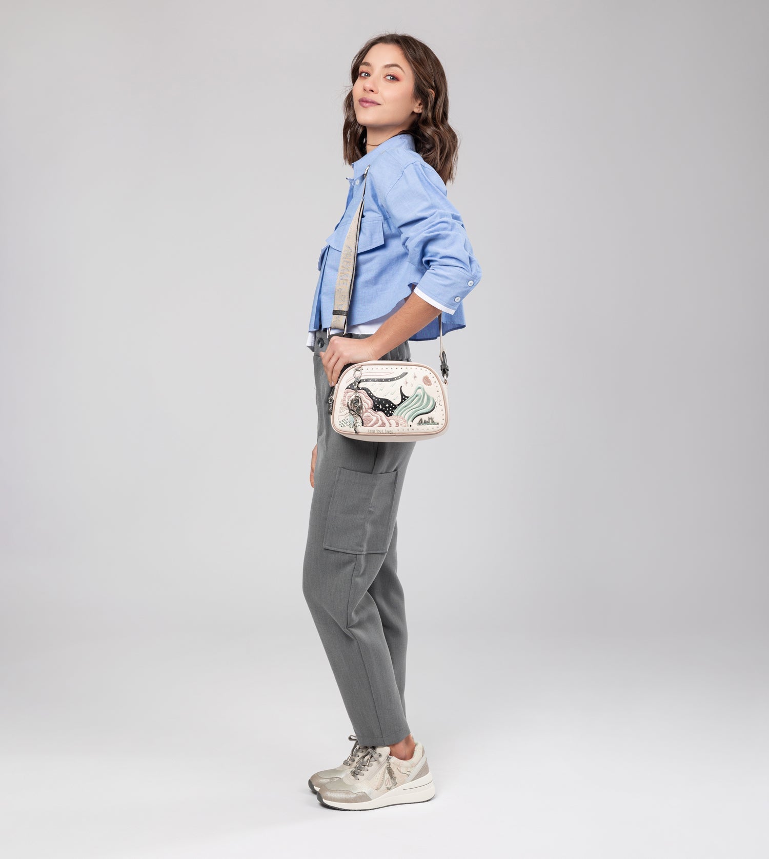 Bandolera ovalada Psicodelic