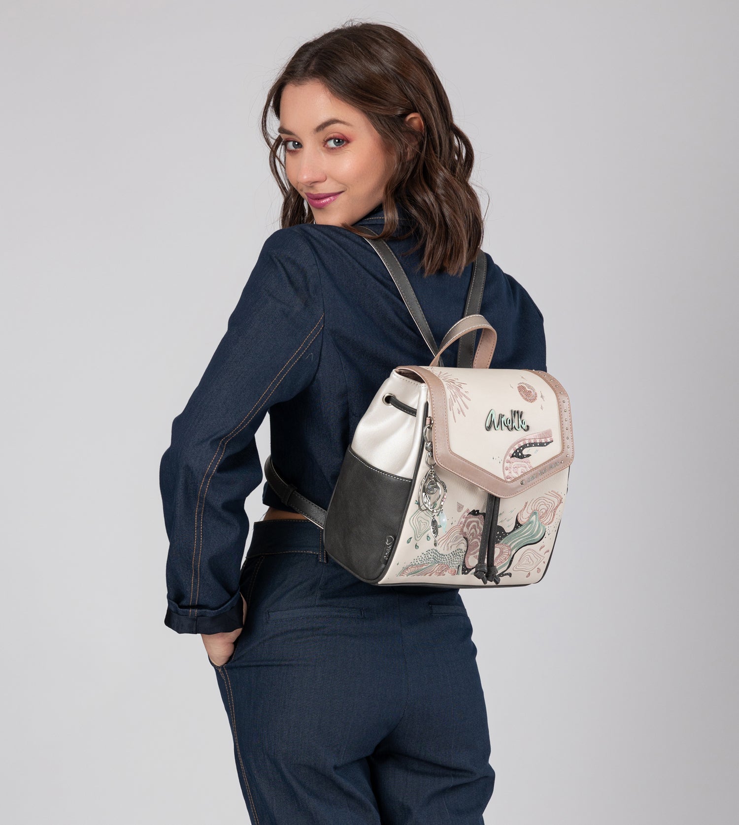 Mochila de solapa Psicodelic