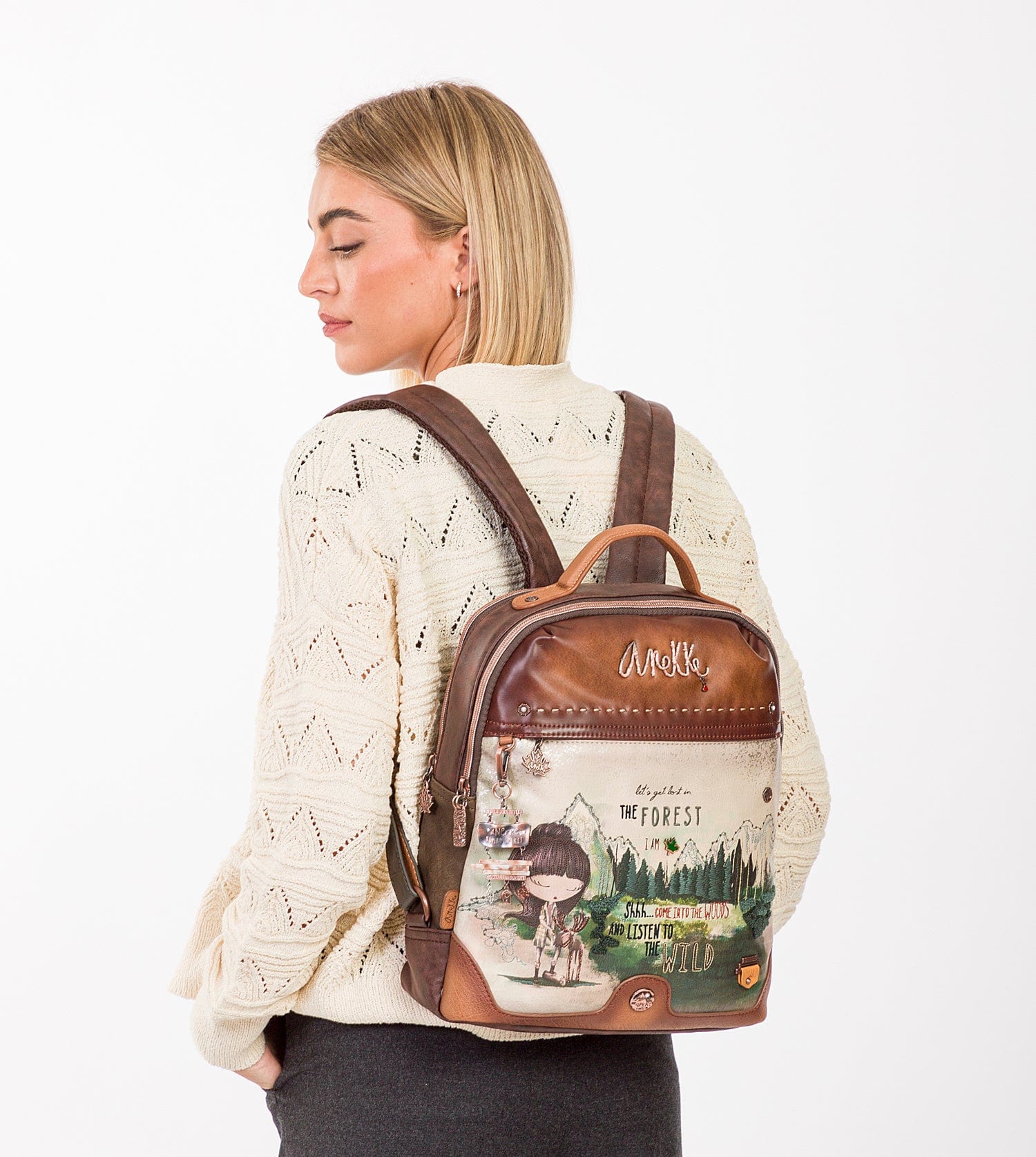 Mochila grande doble compartimento The Forest