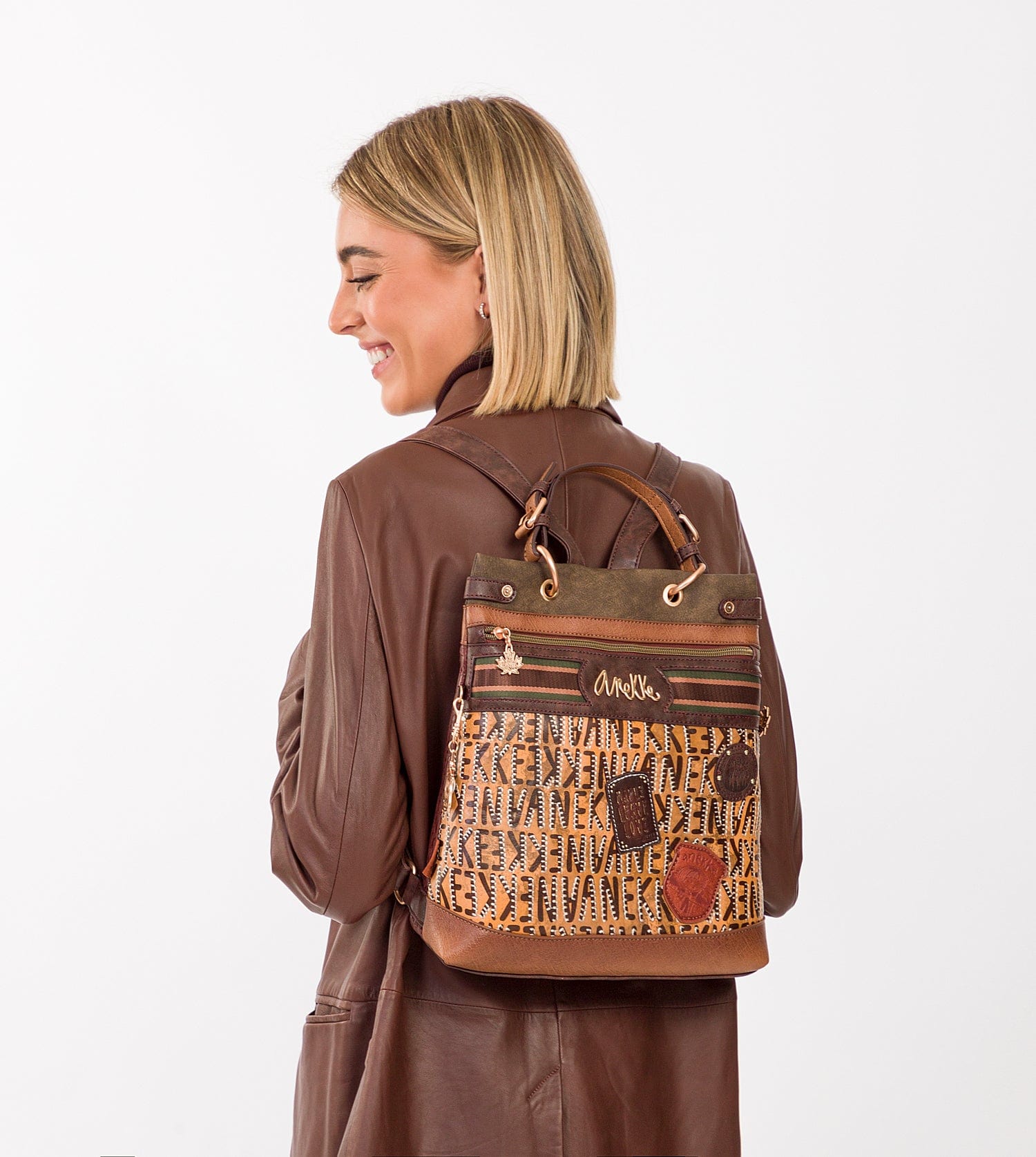 Mochila logo con bolsillo frontal Urban