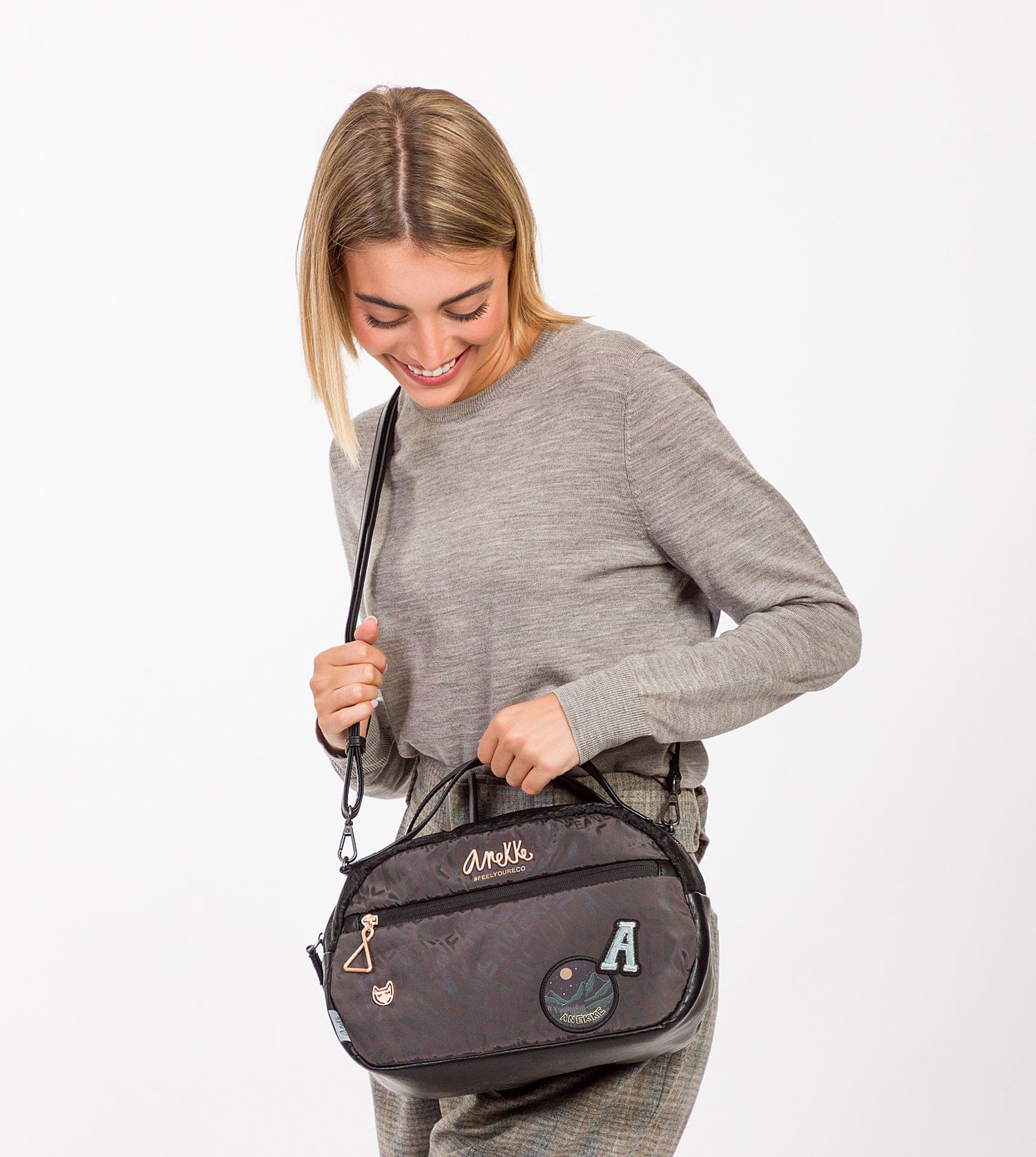 Bandolera con dos asas Nature Woods