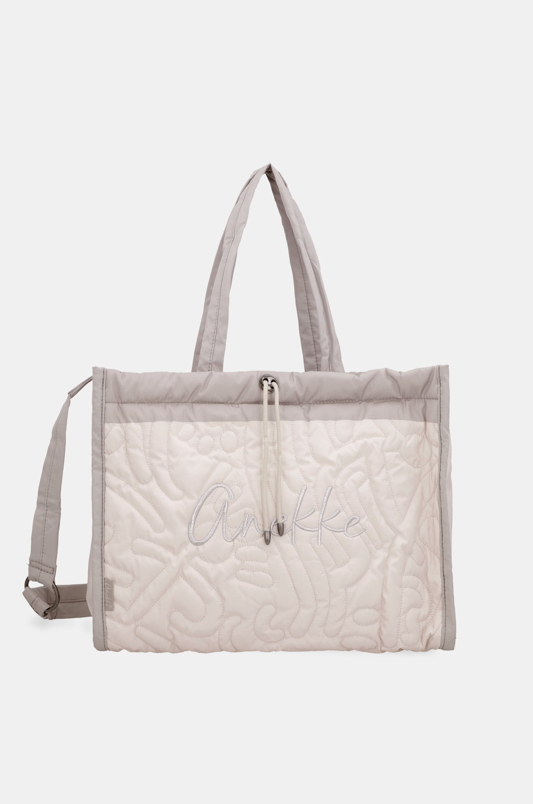 Bolso acolchado blanco
