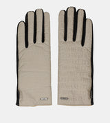 Guantes negros y beige Contemporary