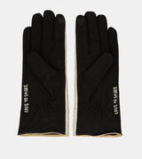 Guantes negros y beige Contemporary