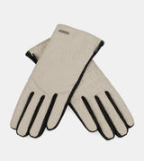 Guantes negros y beige Contemporary