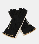 Guantes negros y beige Contemporary