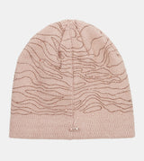 Gorro de punto rosa