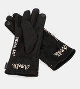 Guantes interior forrado negro