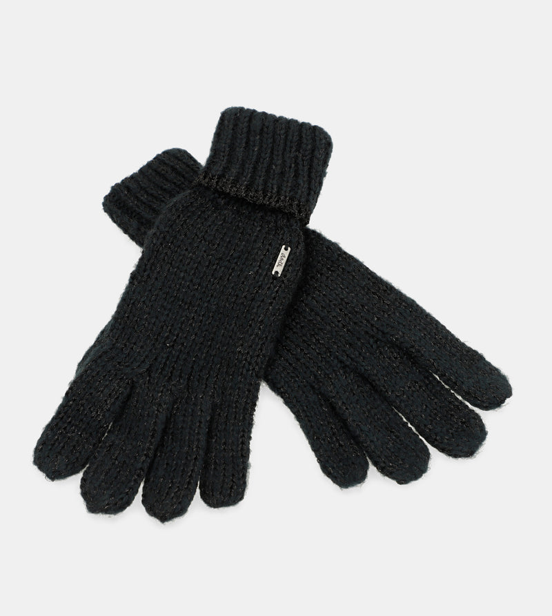 Guantes logomanía negro