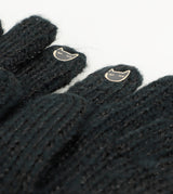 Guantes logomanía negro