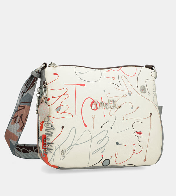 Bandolera con cremallera Ole