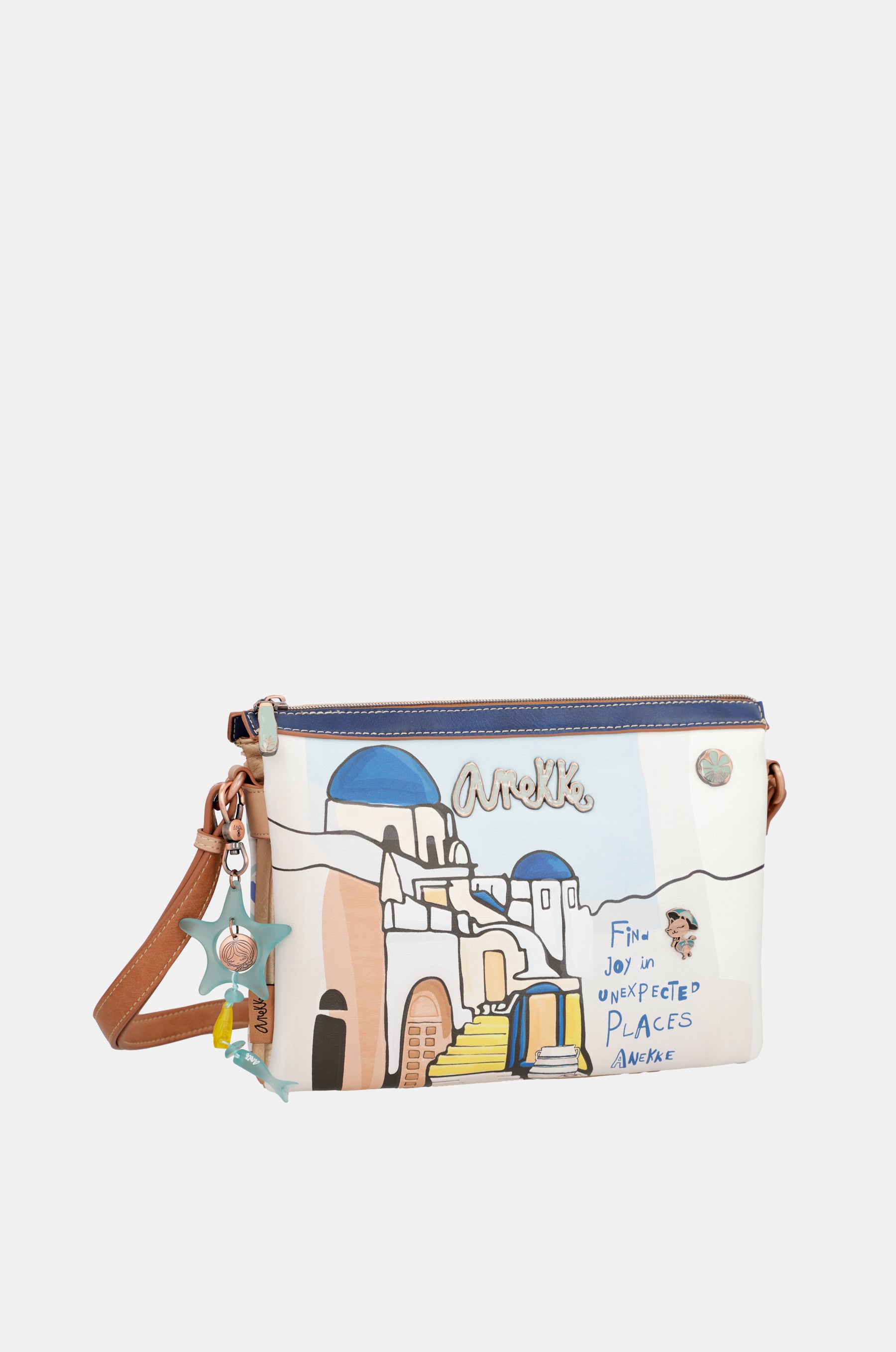 Bandolera triple compartimento Sunrise