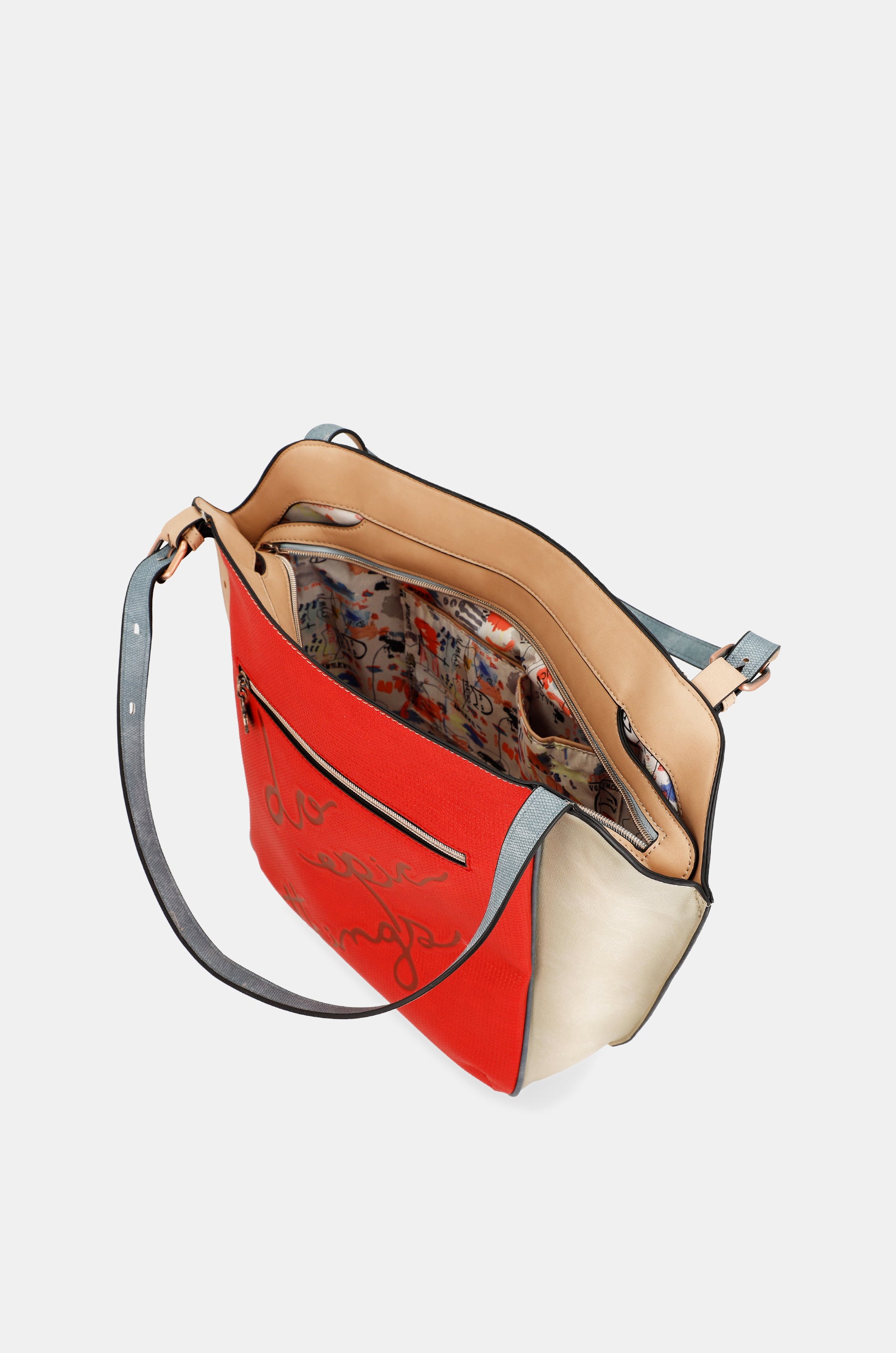 Bolso shopper ovalado Fun & Music