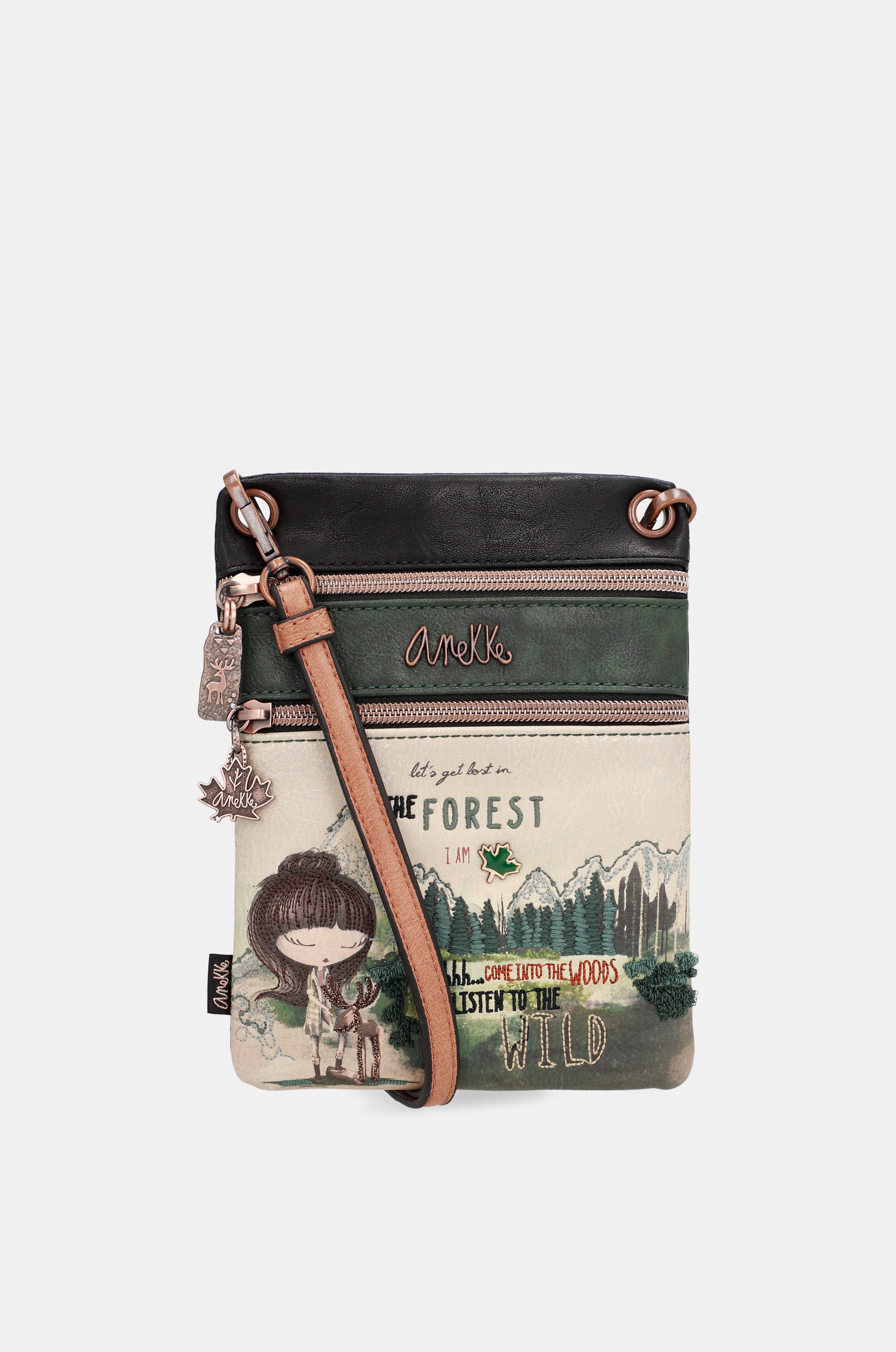 Mini bandolera doble compartimento The Forest