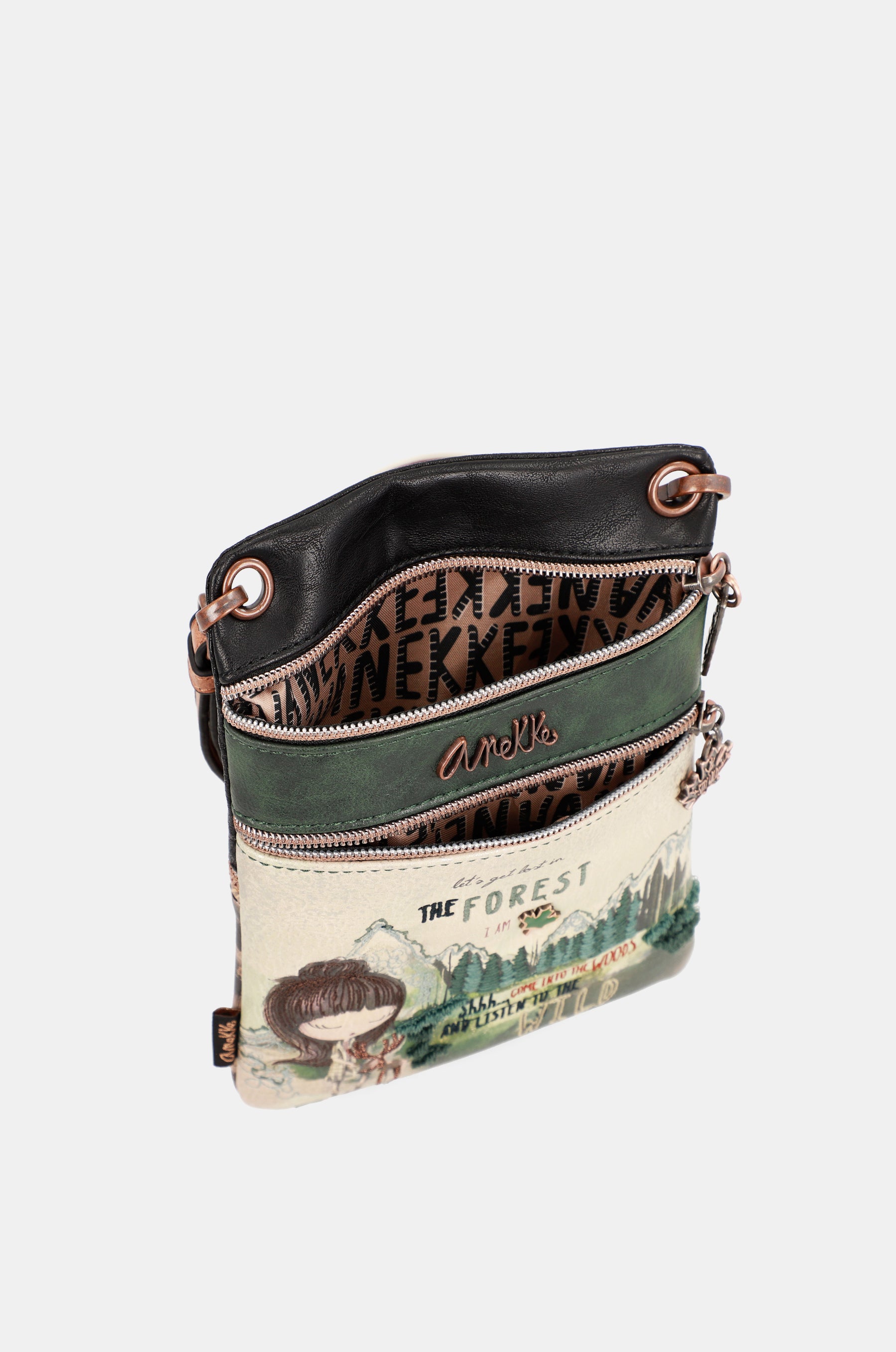 Mini bandolera doble compartimento The Forest