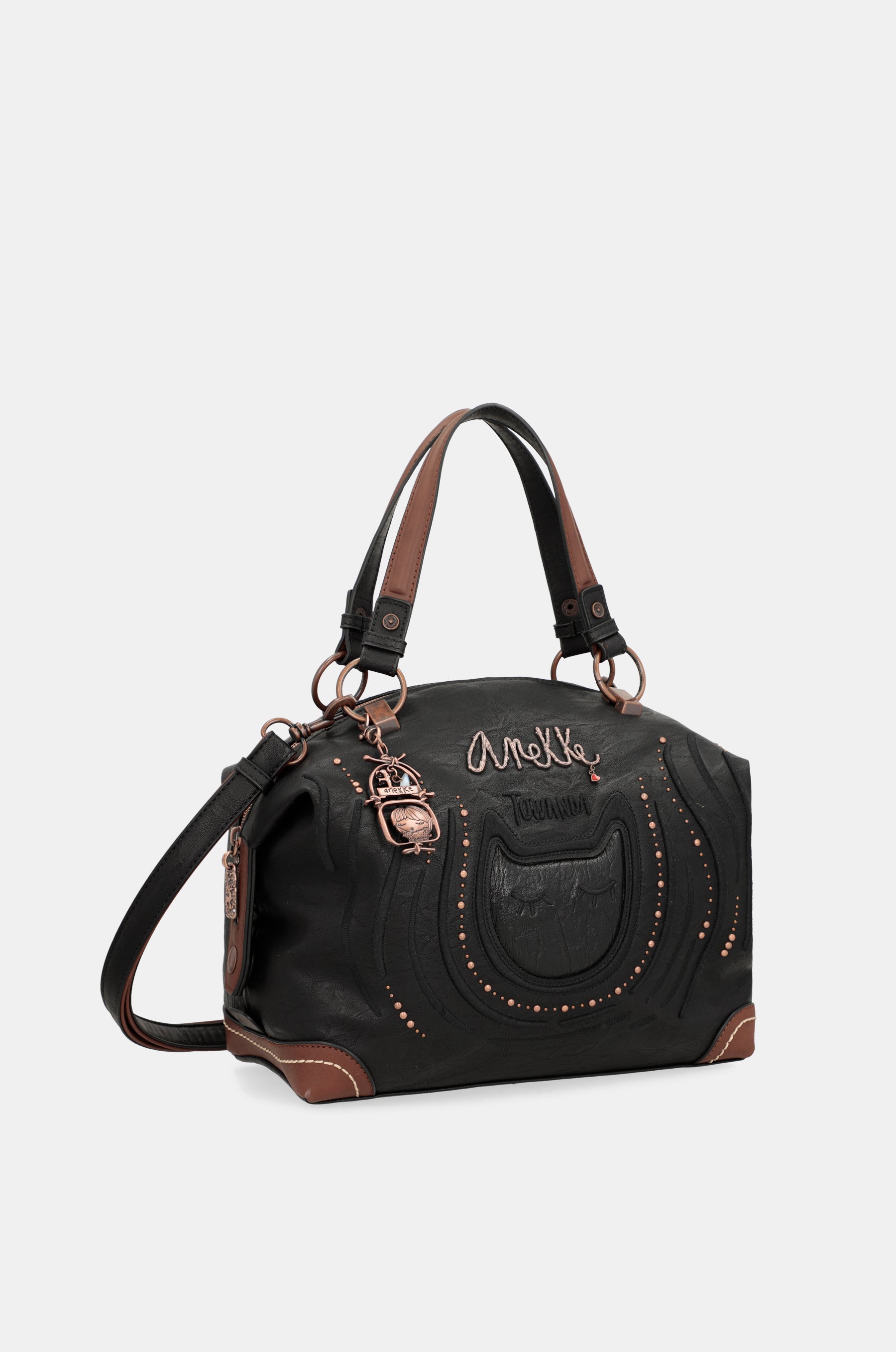 Bolso bowling negro Wild