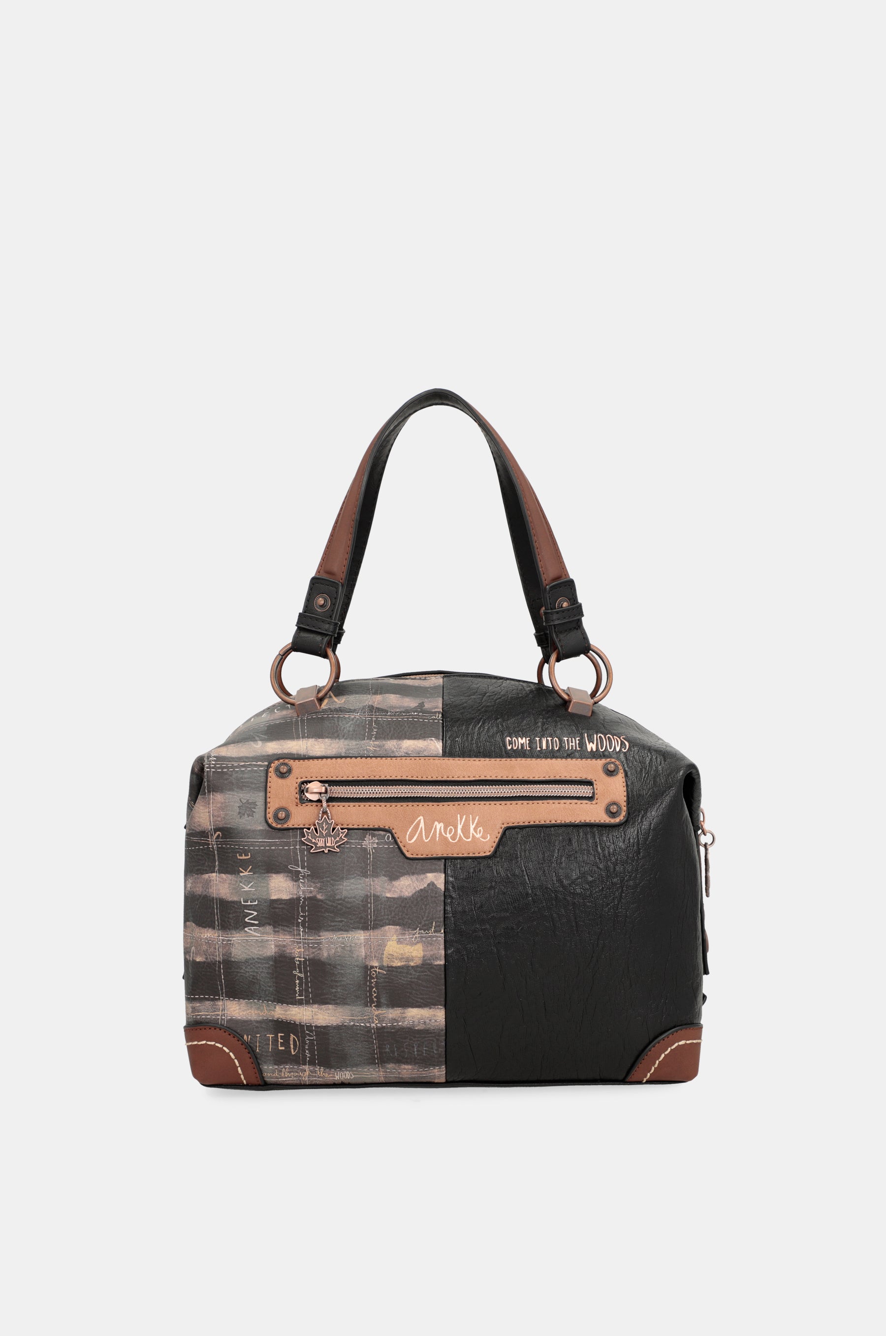Bolso bowling negro Wild