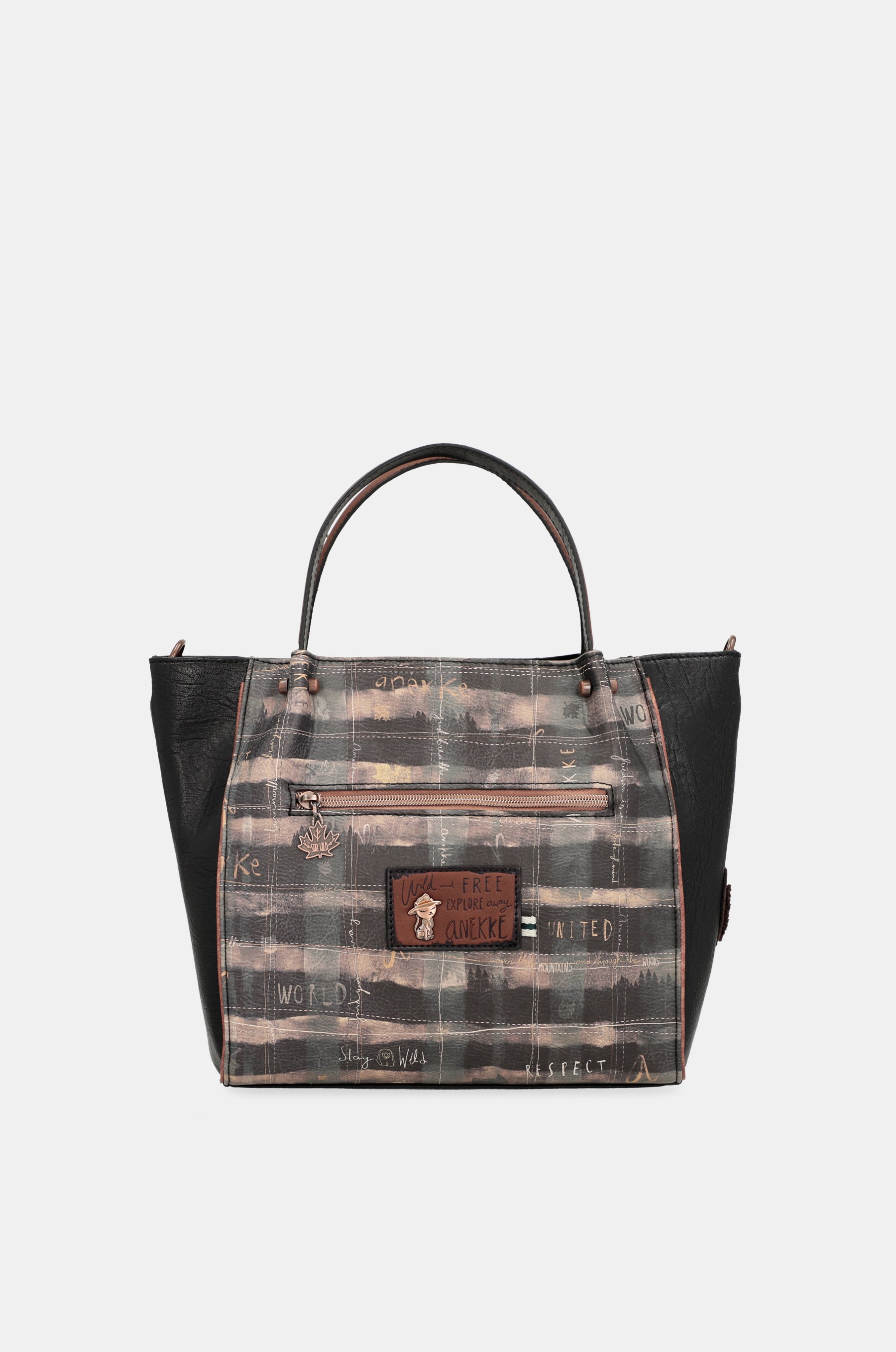 Bolso tote con bandolera Wild