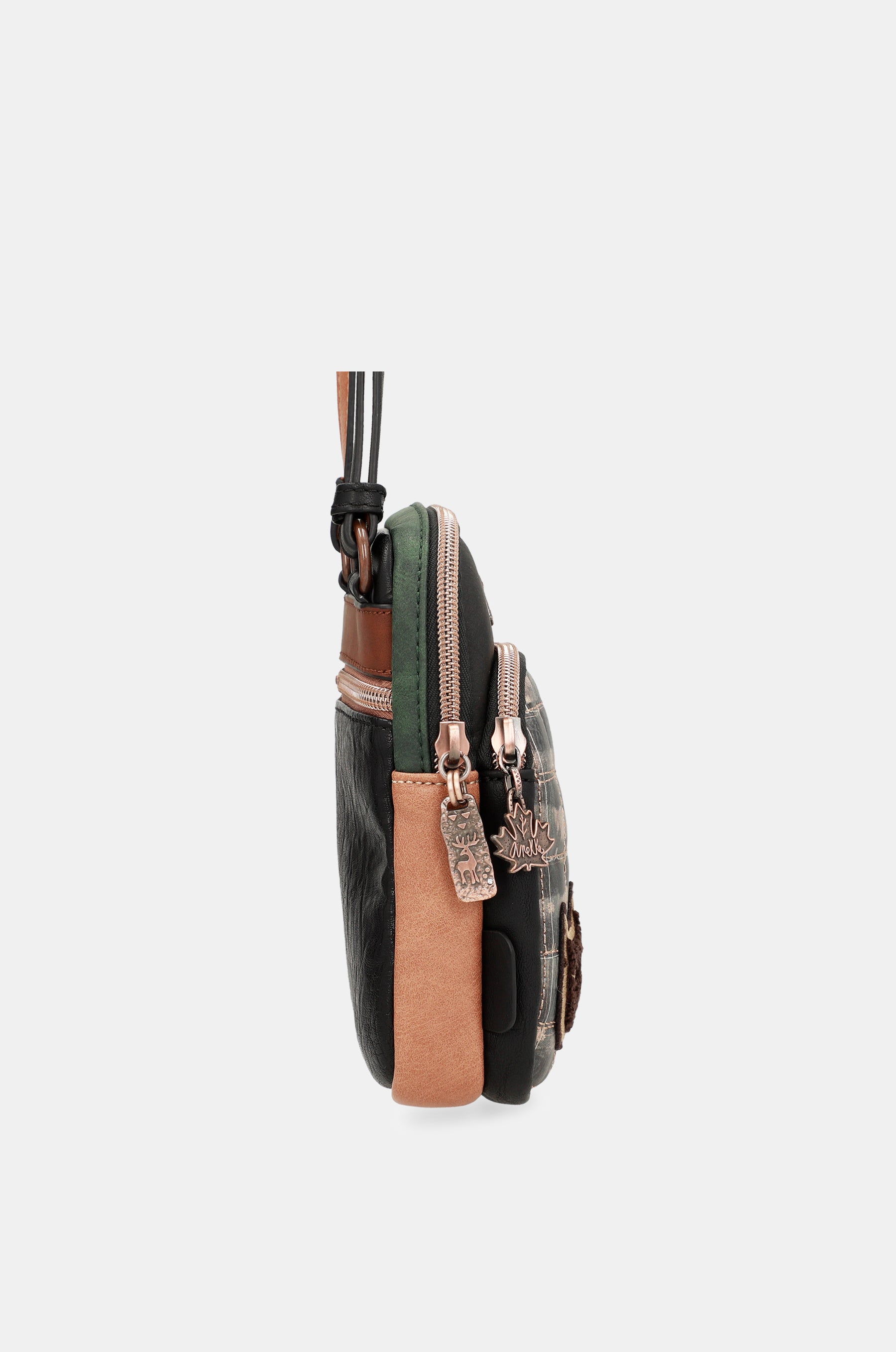 Mini bandolera con bolsillo frontal Wild