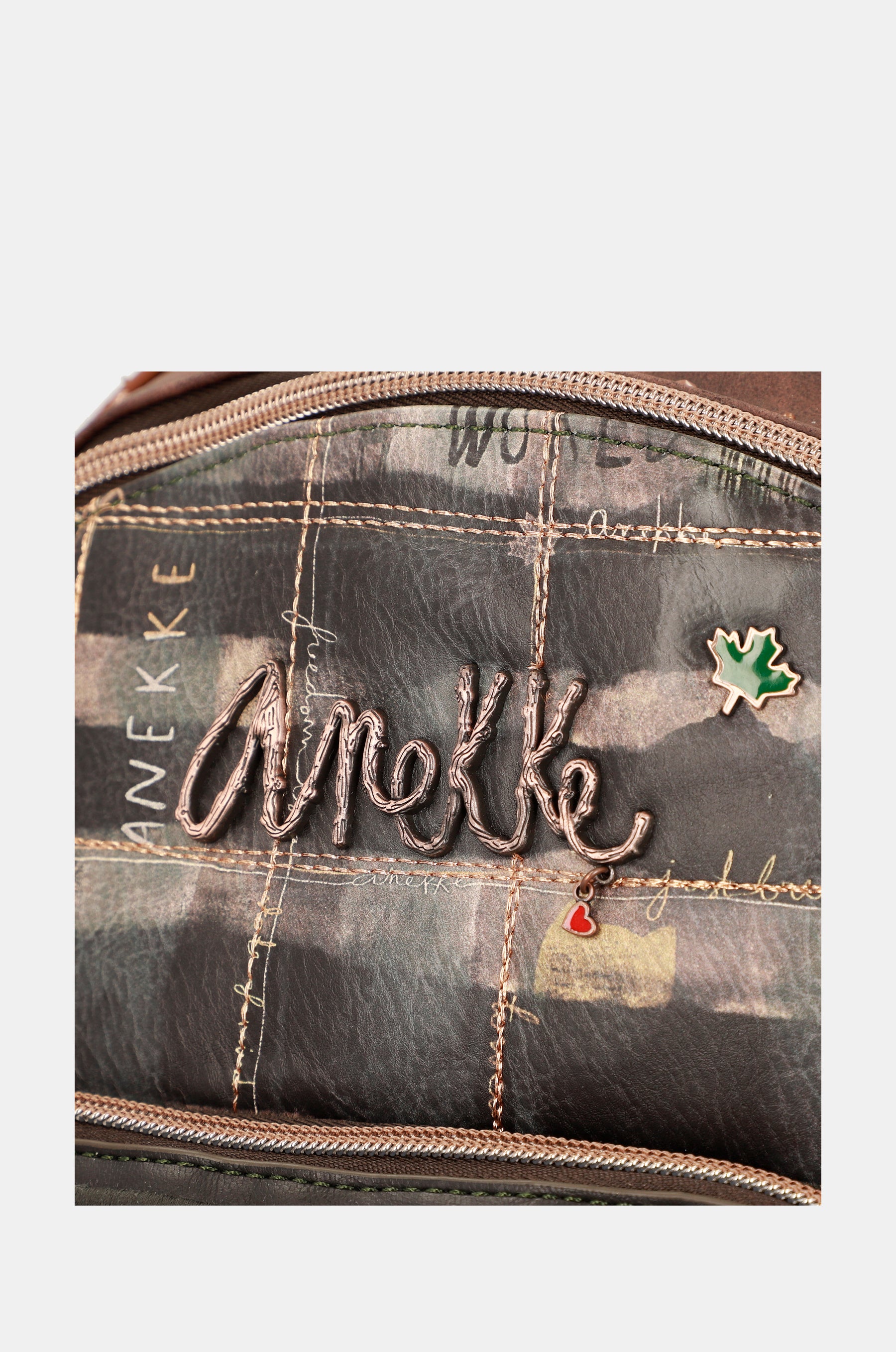 Mochila con cuadros verdes Wild