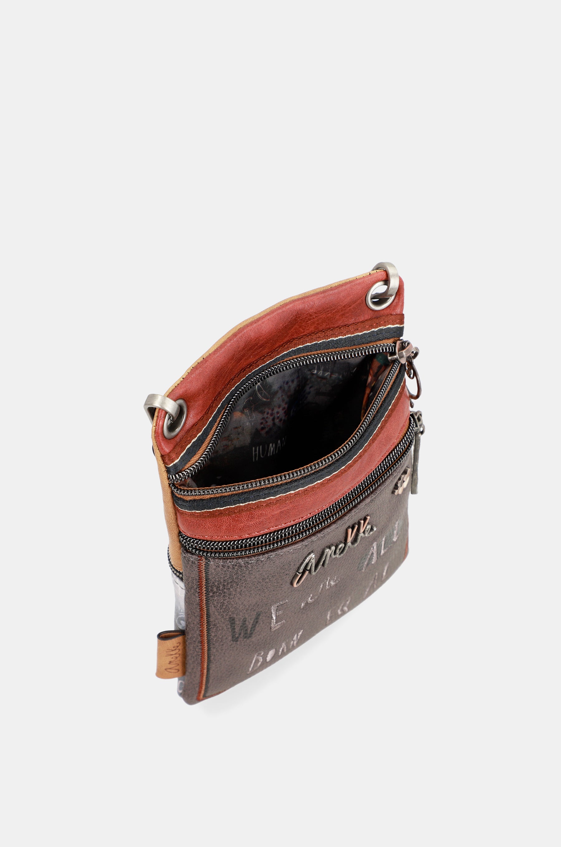 Mini bandolera doble compartimento Respect