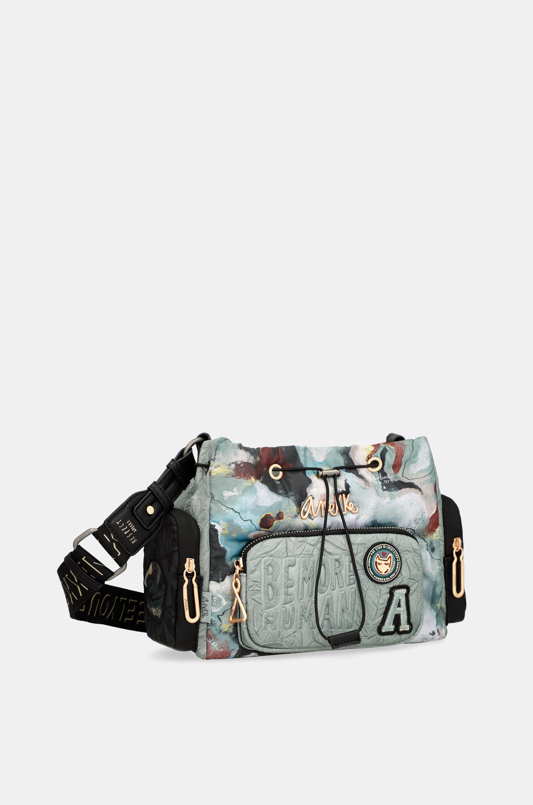 Bolso tipo bombonera Nature Woods