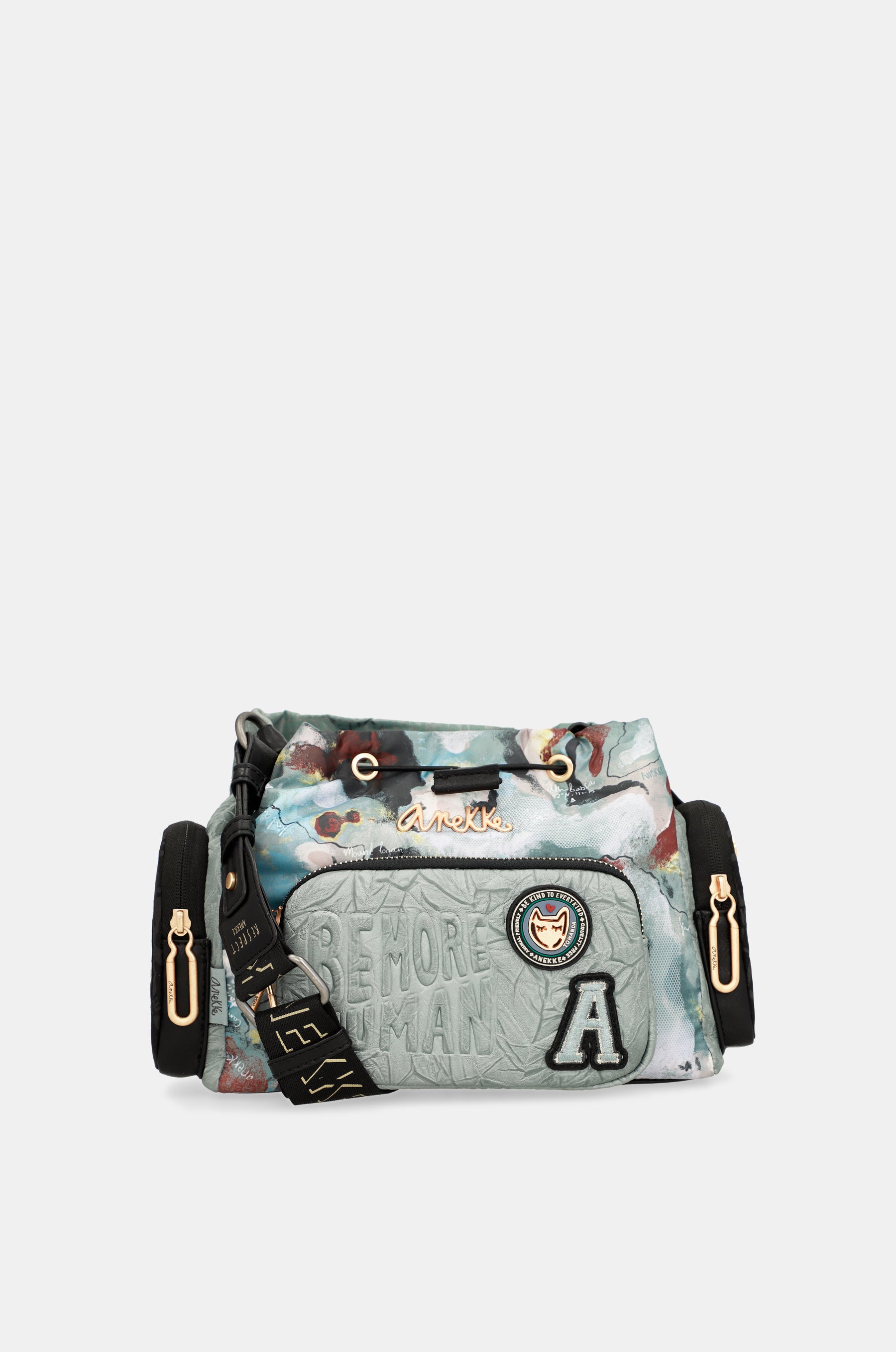Bolso tipo bombonera Nature Woods