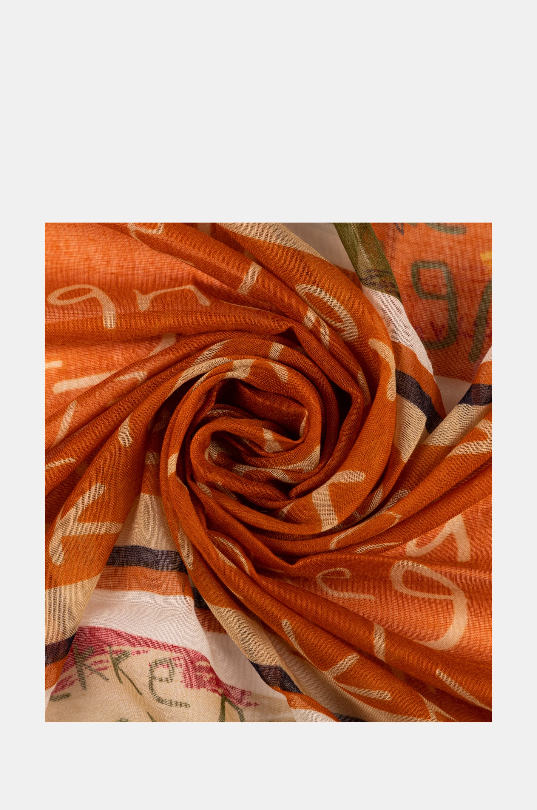 Pañuelo estampado ocre Magic Souls