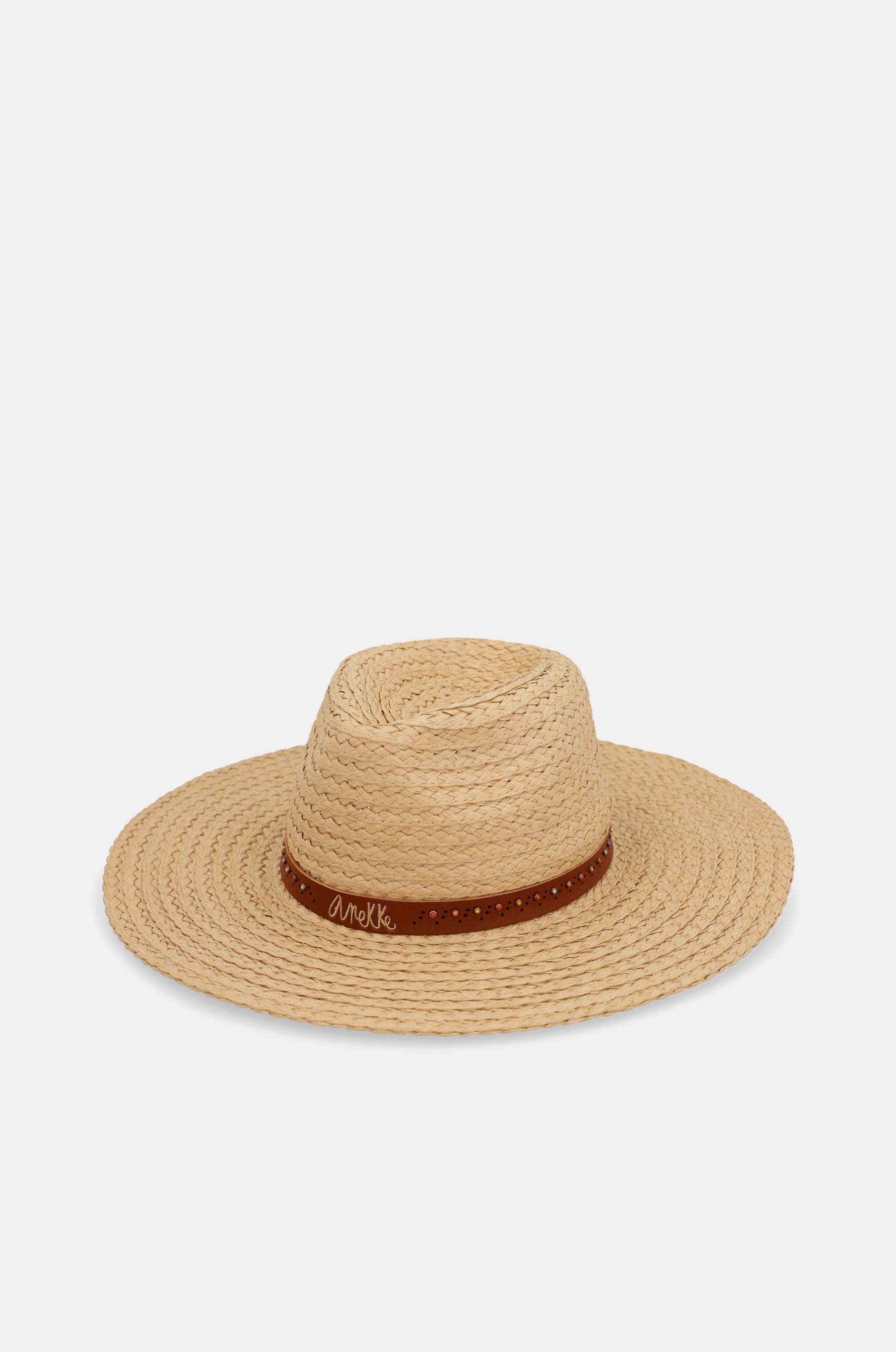 Sombrero rafia tostado