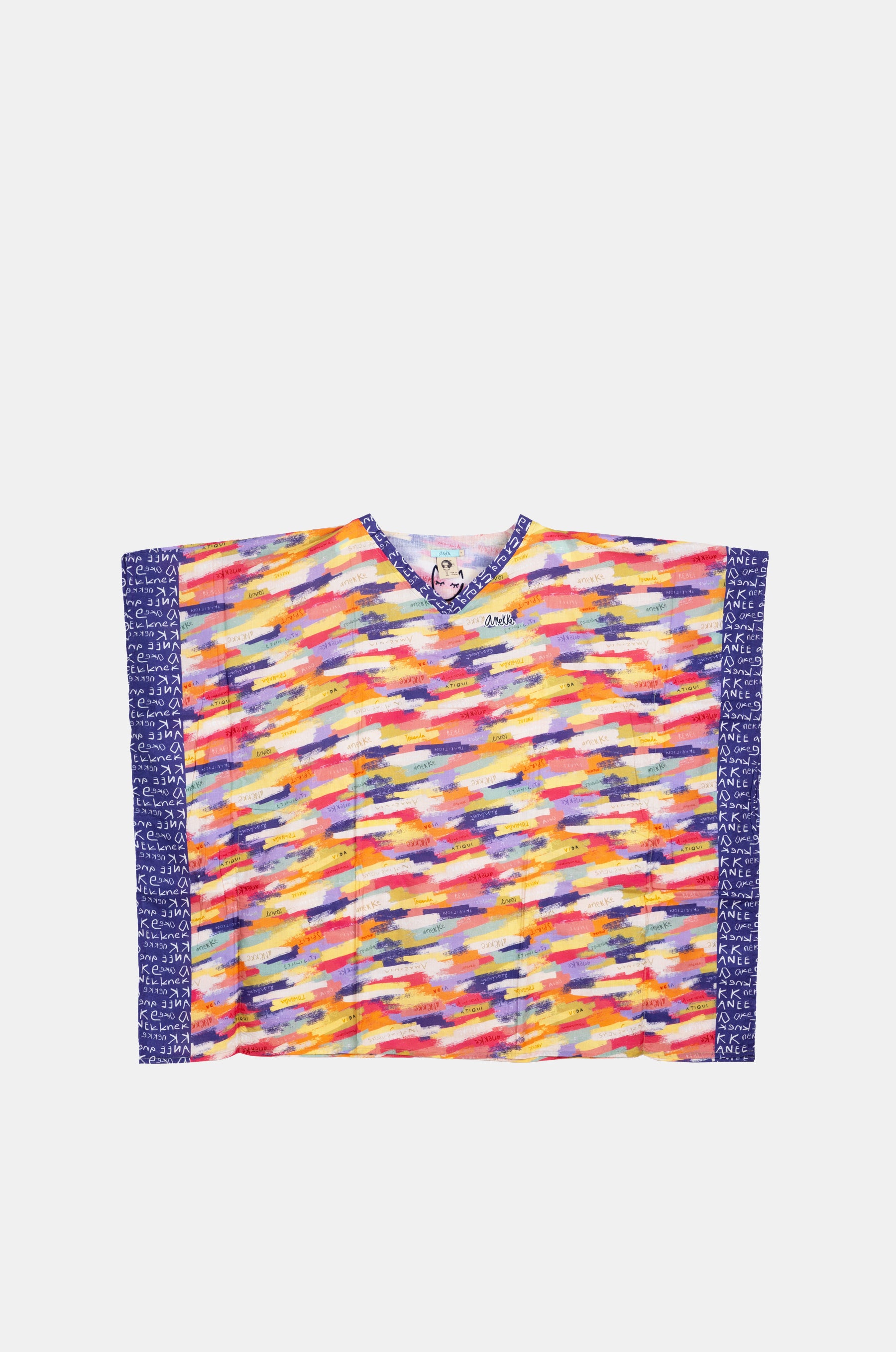 Caftán estampado Kene
