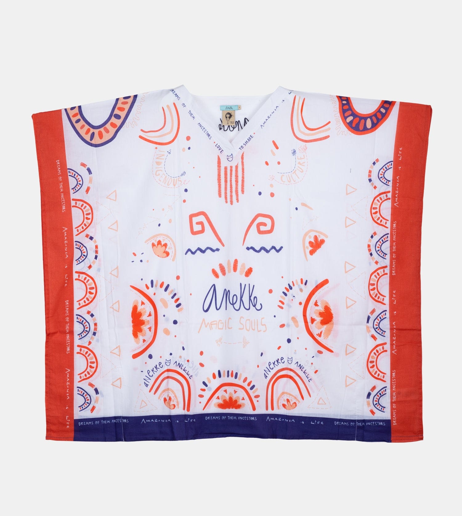 Caftán estampado Magic Souls