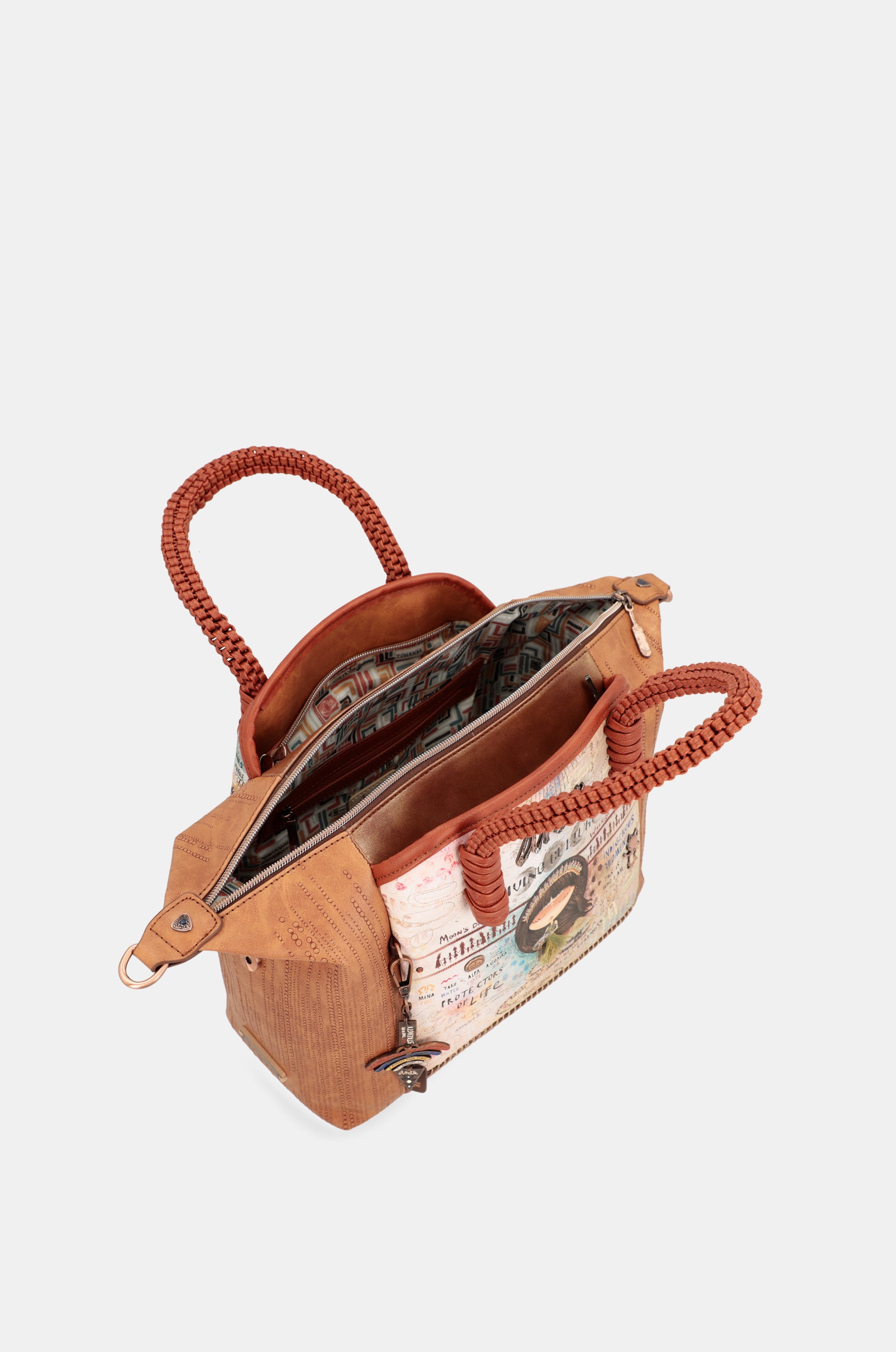 Bolso tote con bandolera Menire