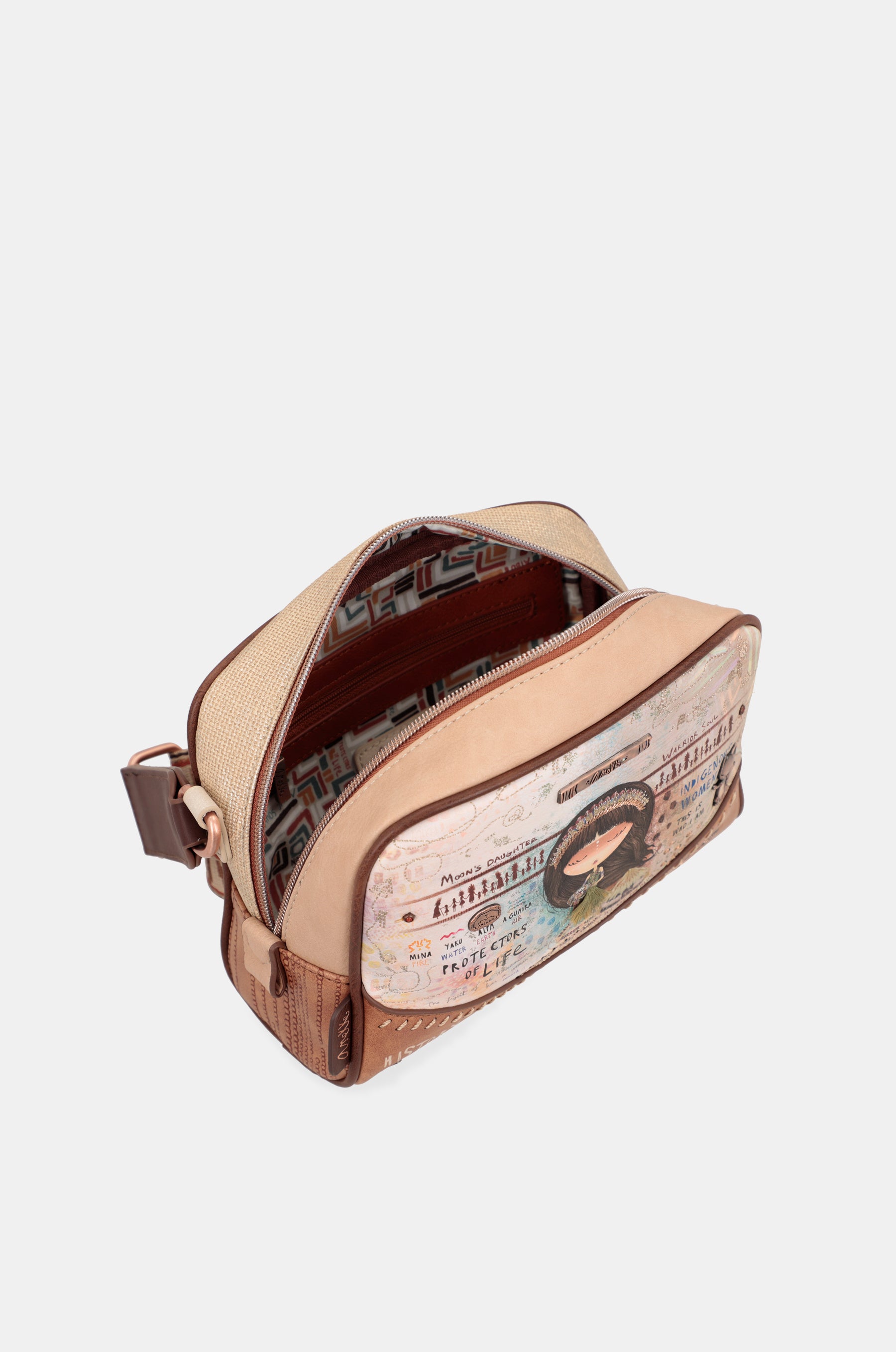 Bandolera estampada Menire