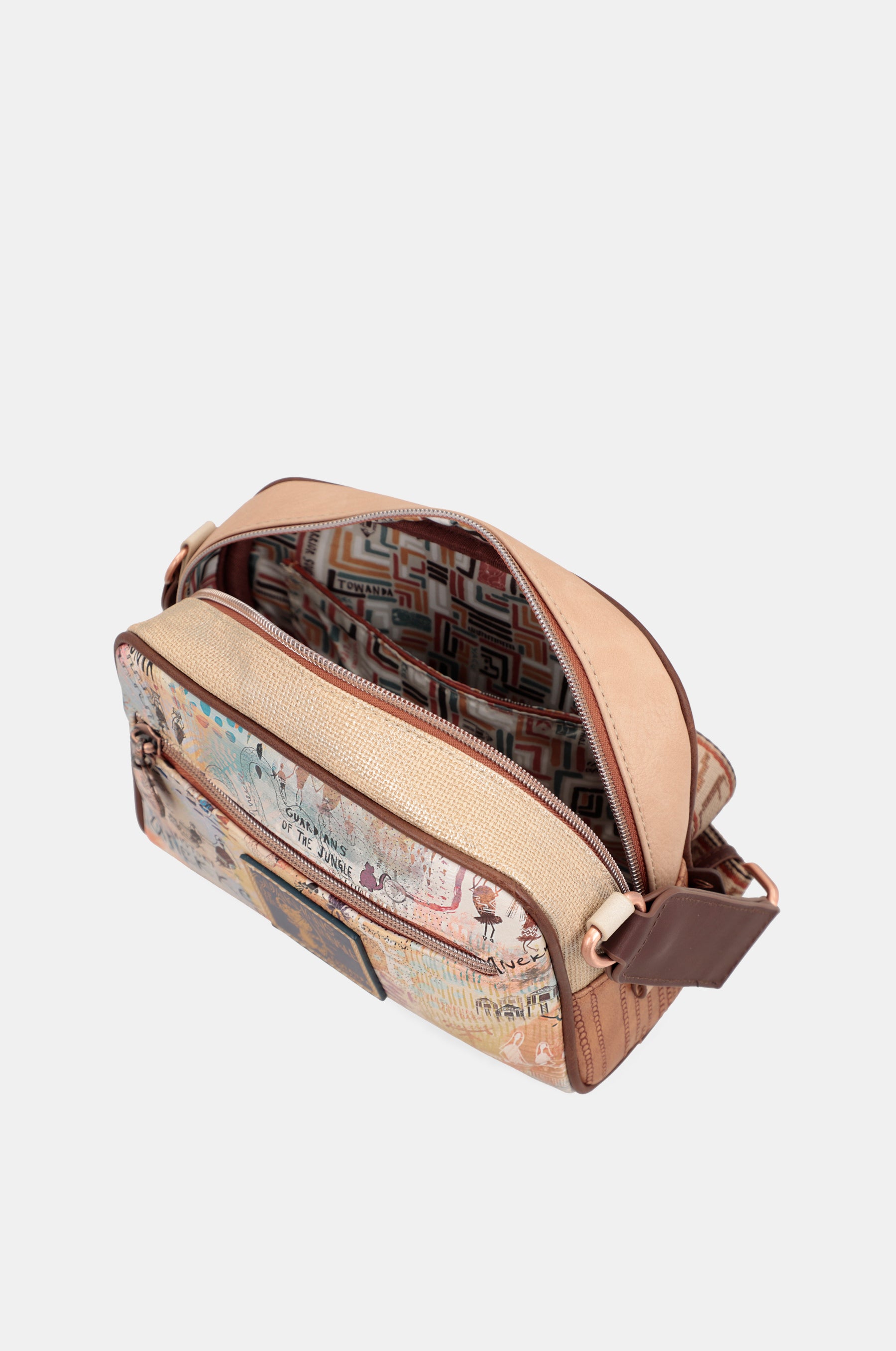 Bandolera estampada Menire