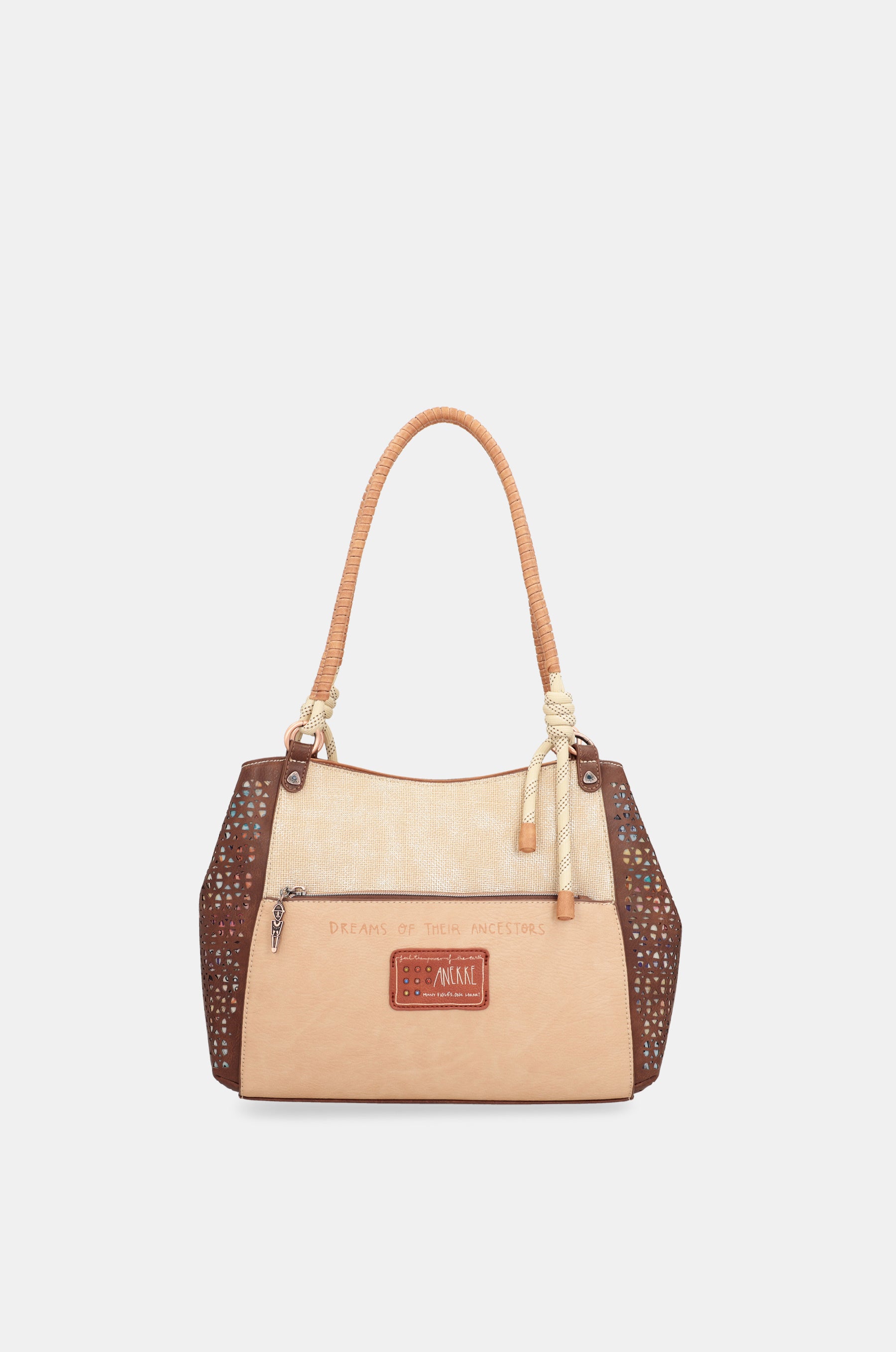 Bolso tote asas trenzadas Tribe
