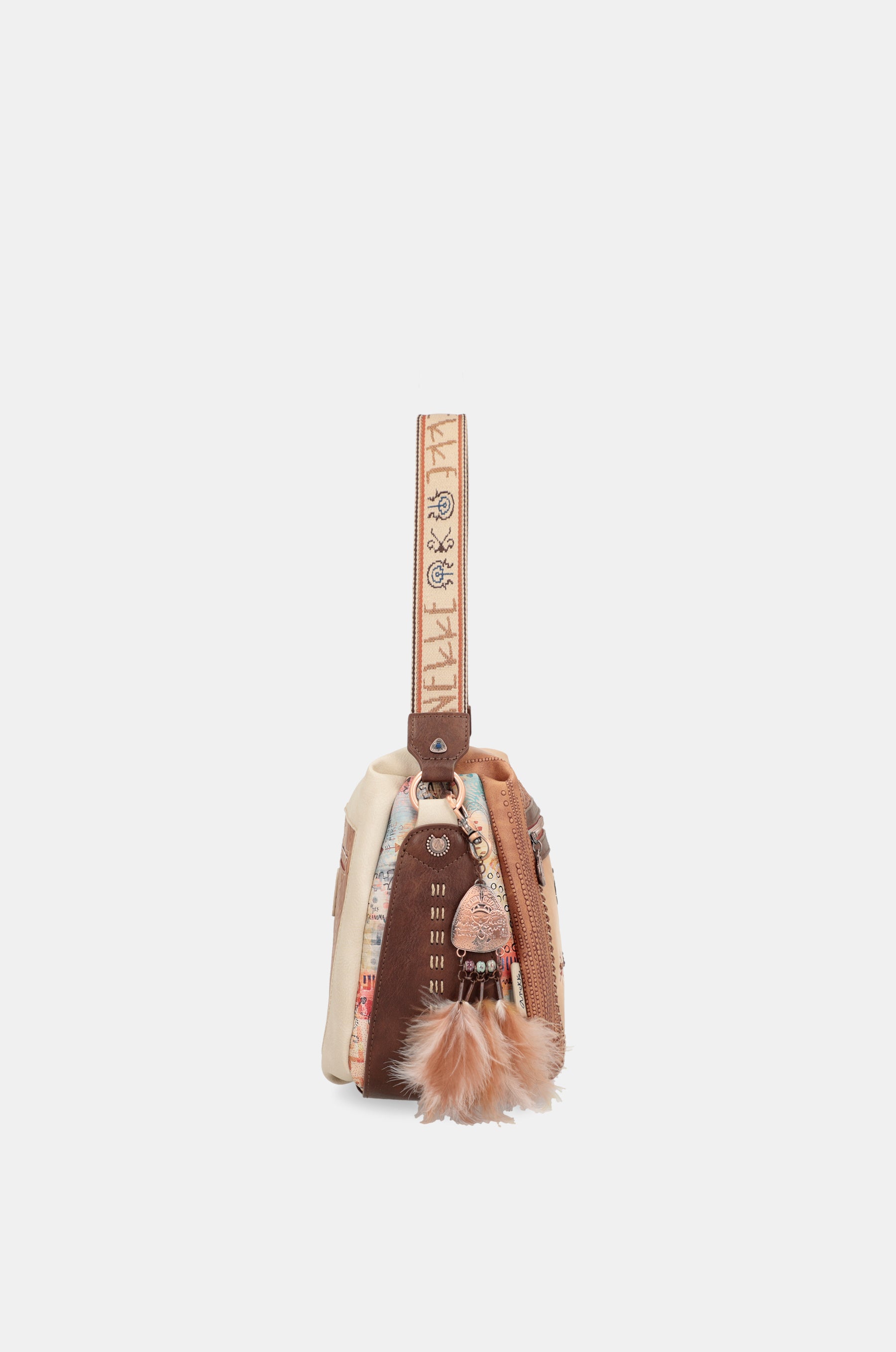 Bolso grande de hombro con bandolera Tribe