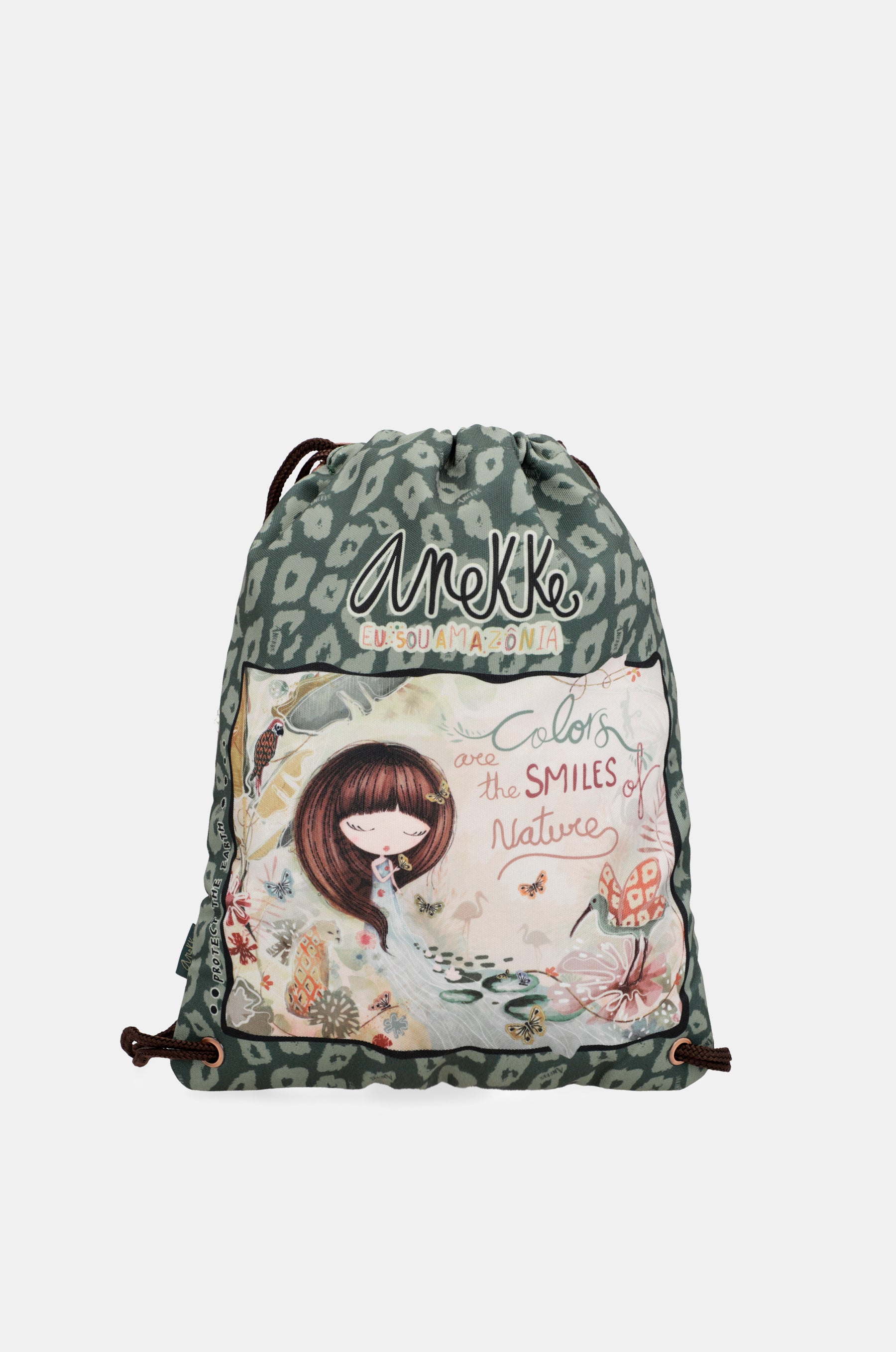 Mochila saco de tela Amazonia