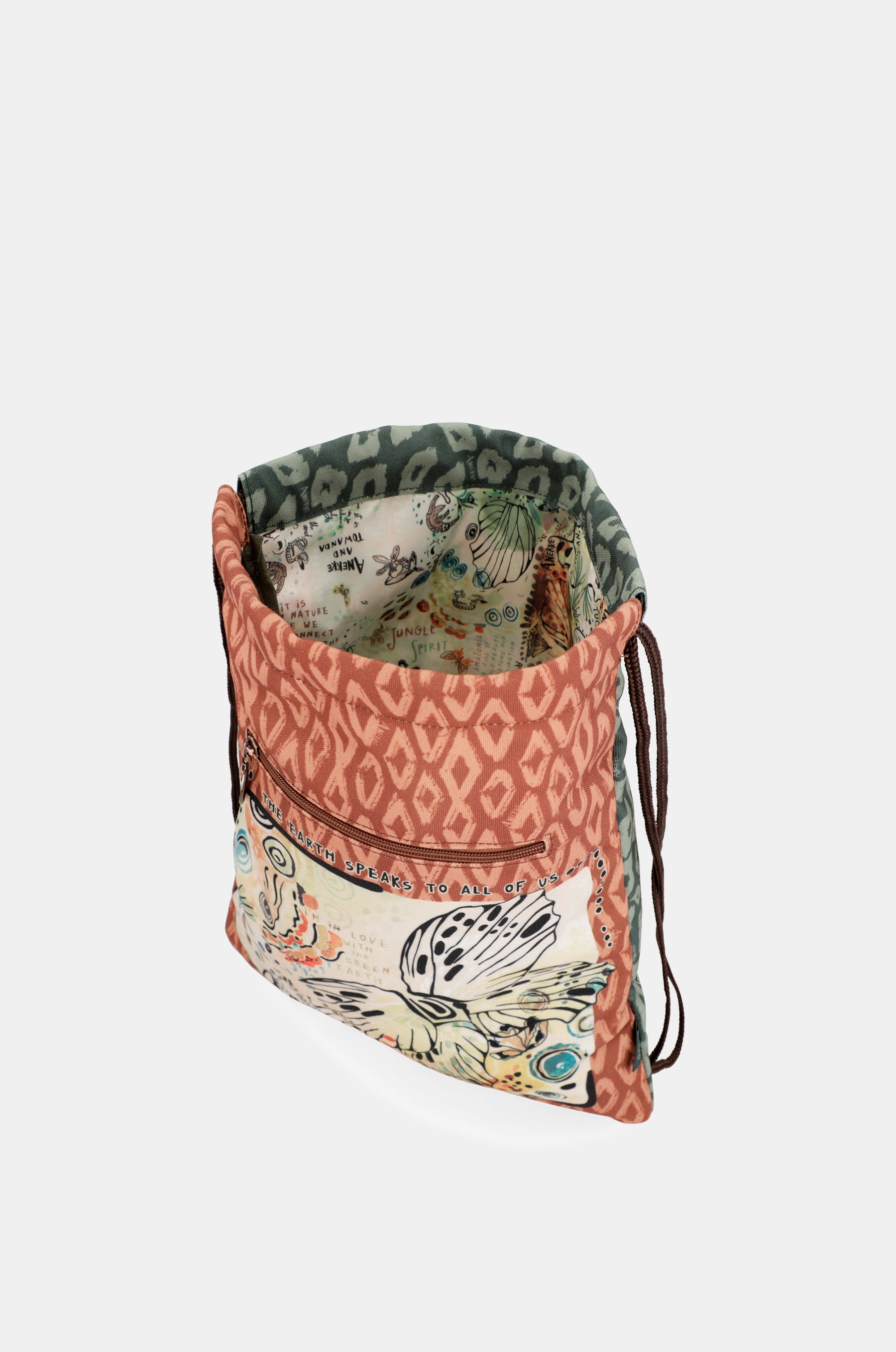 Mochila saco de tela Amazonia