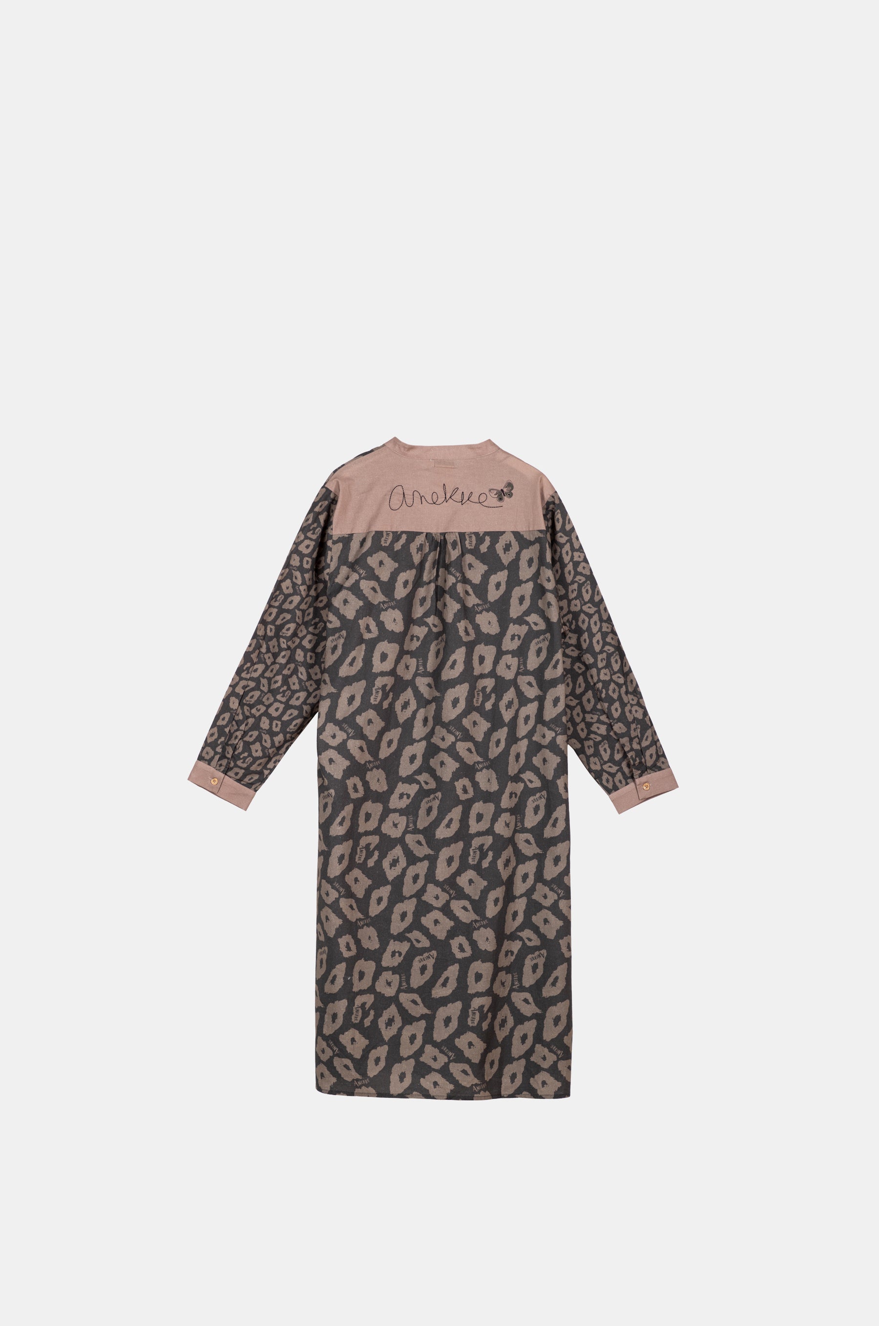 Vestido estampado leopardo