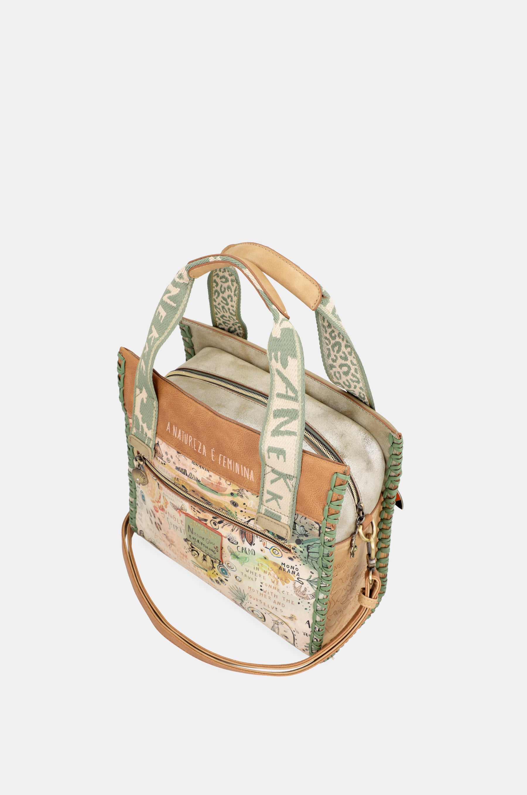 Bolso tote con bandolera Amazonia