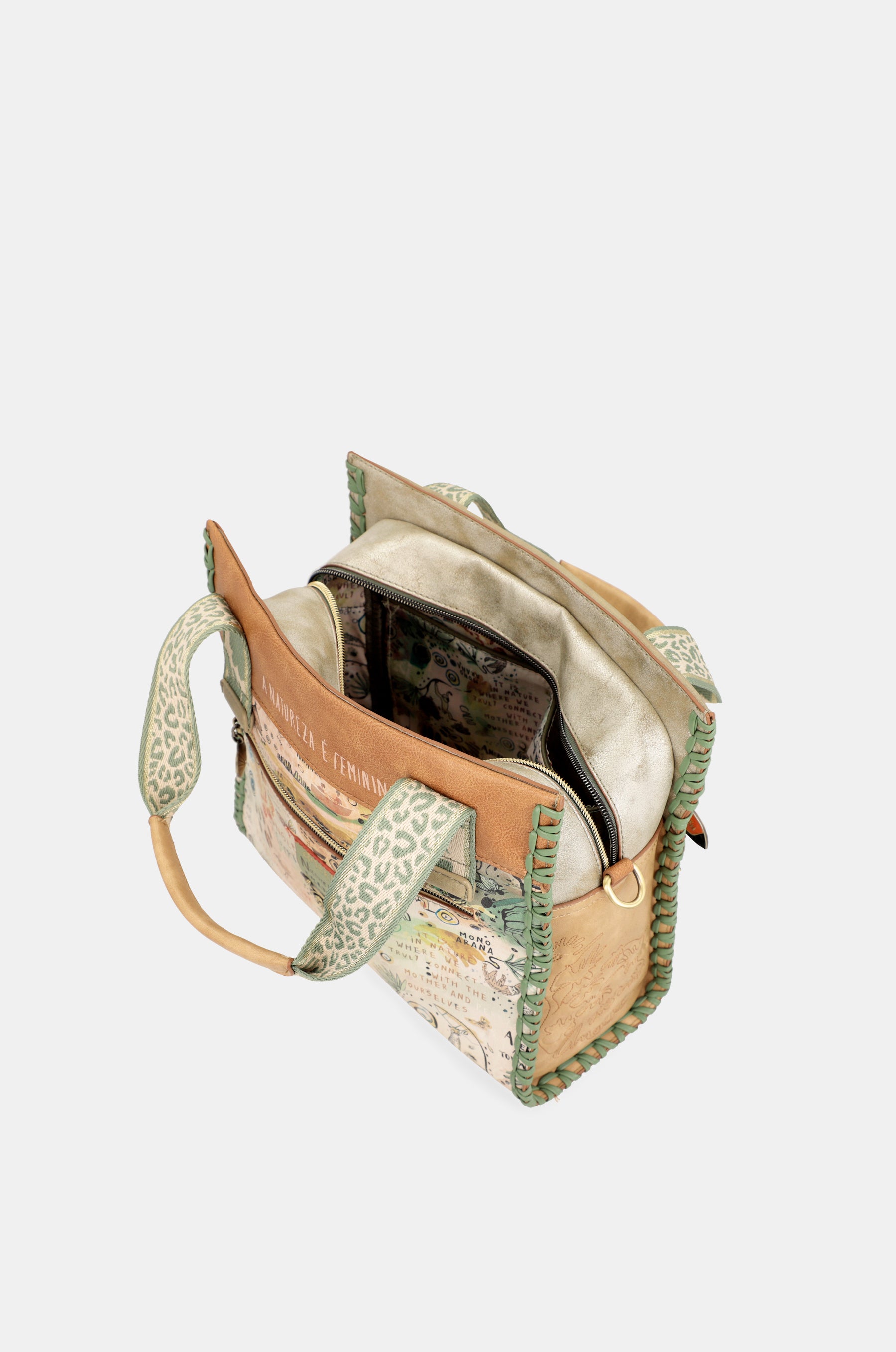 Bolso tote con bandolera Amazonia