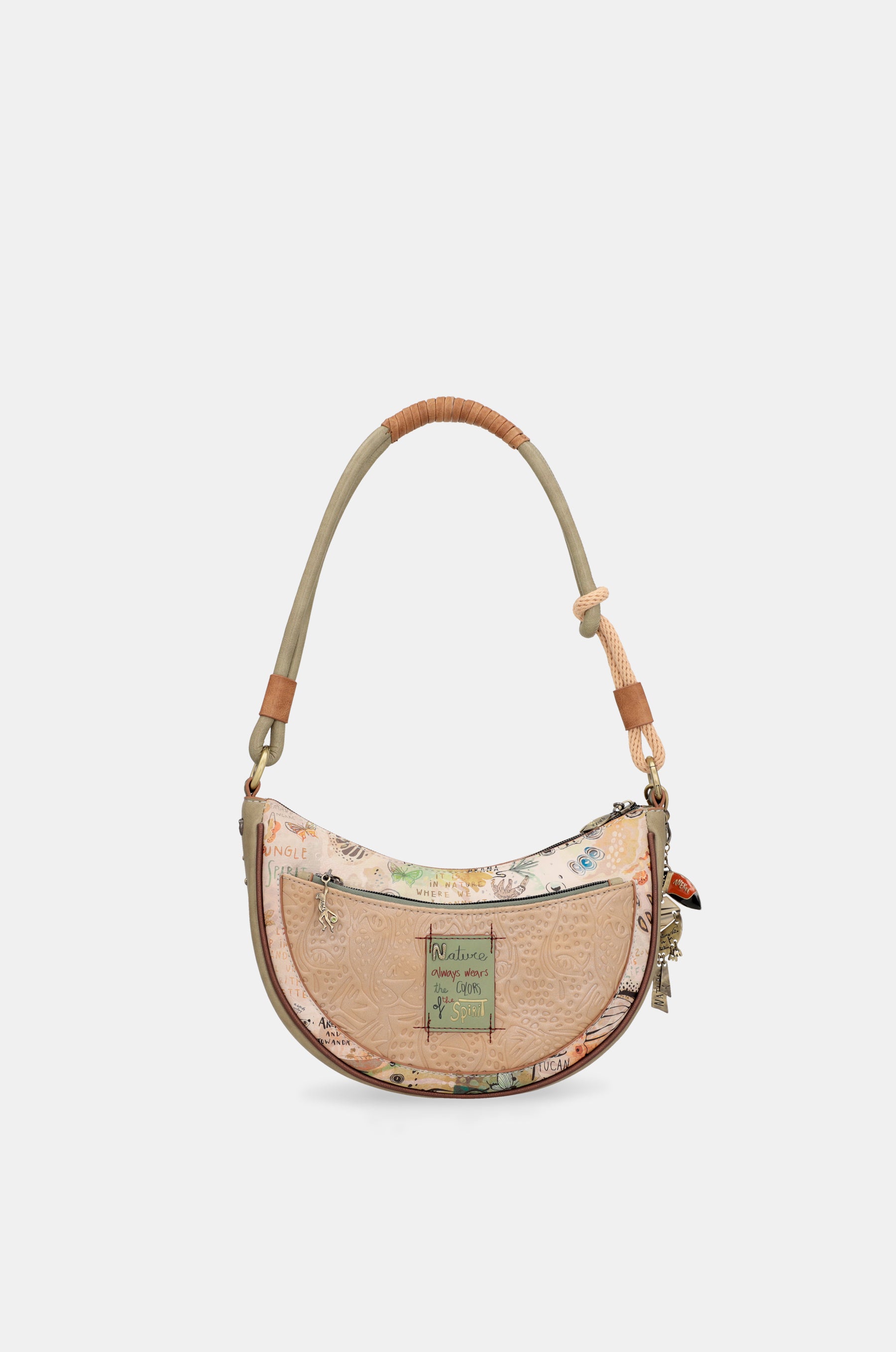 Bolso de hombro ovalado más bandolera Amazonia