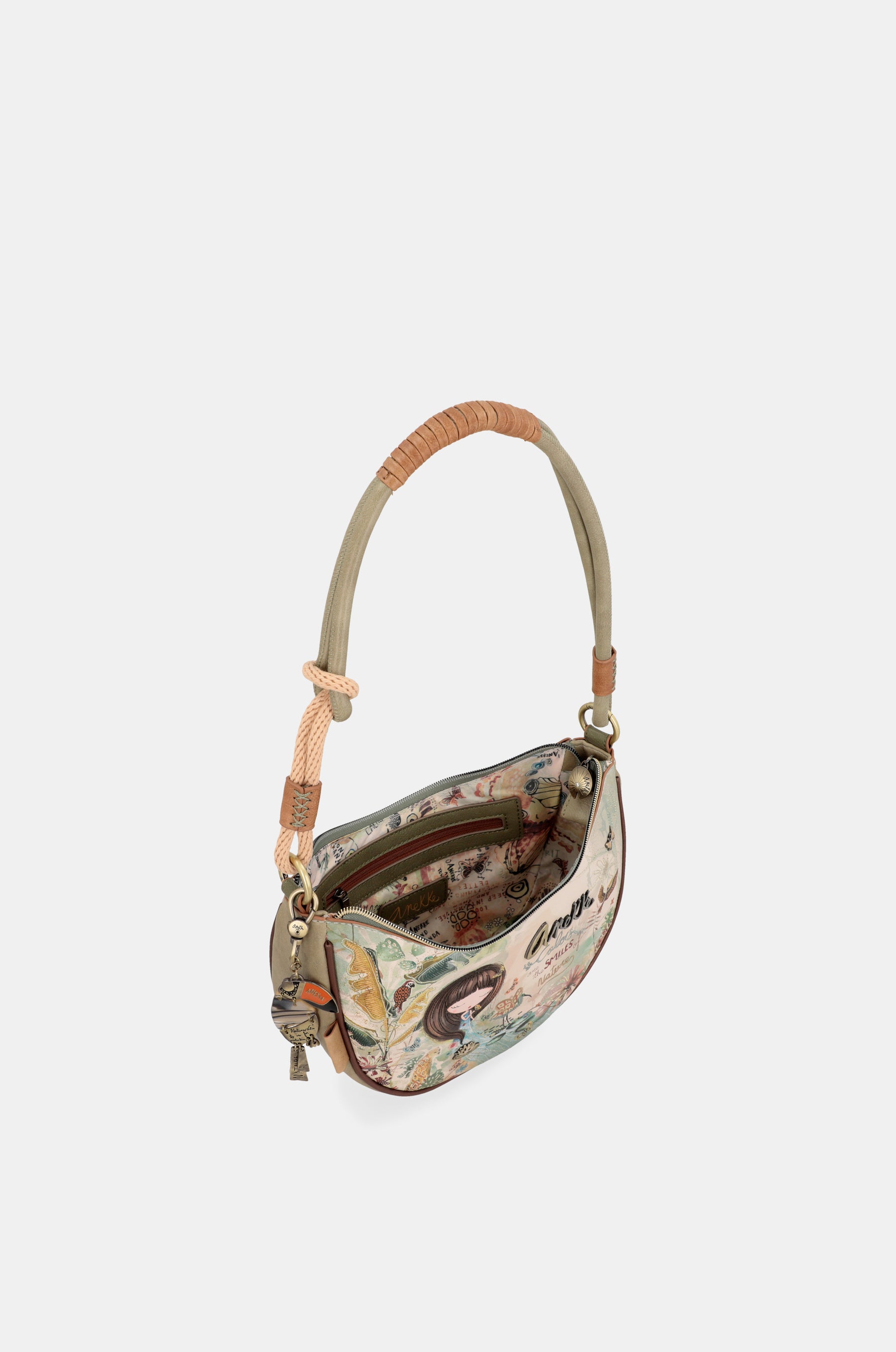 Bolso de hombro ovalado más bandolera Amazonia