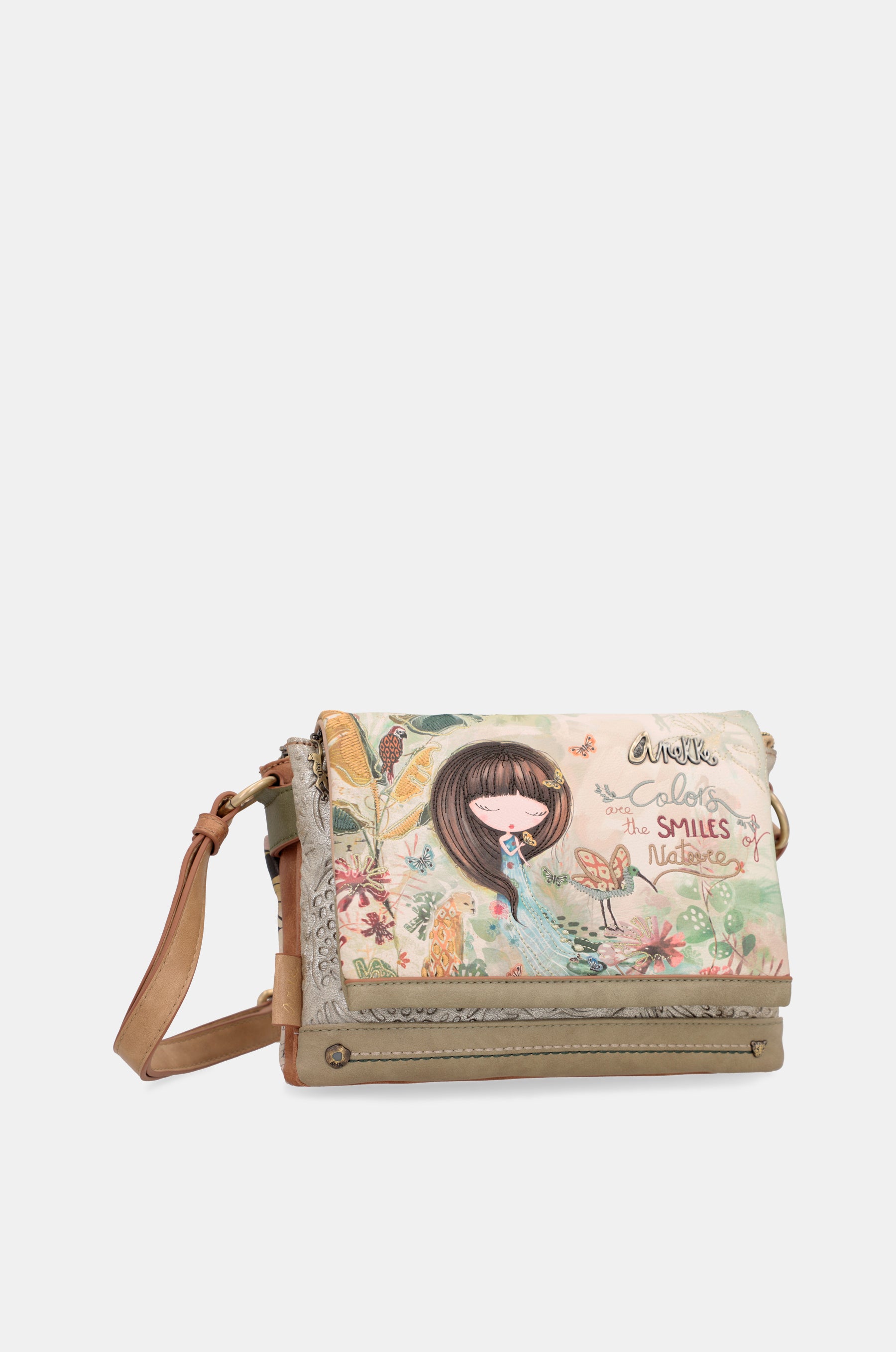 Bandolera con solapa Amazonia