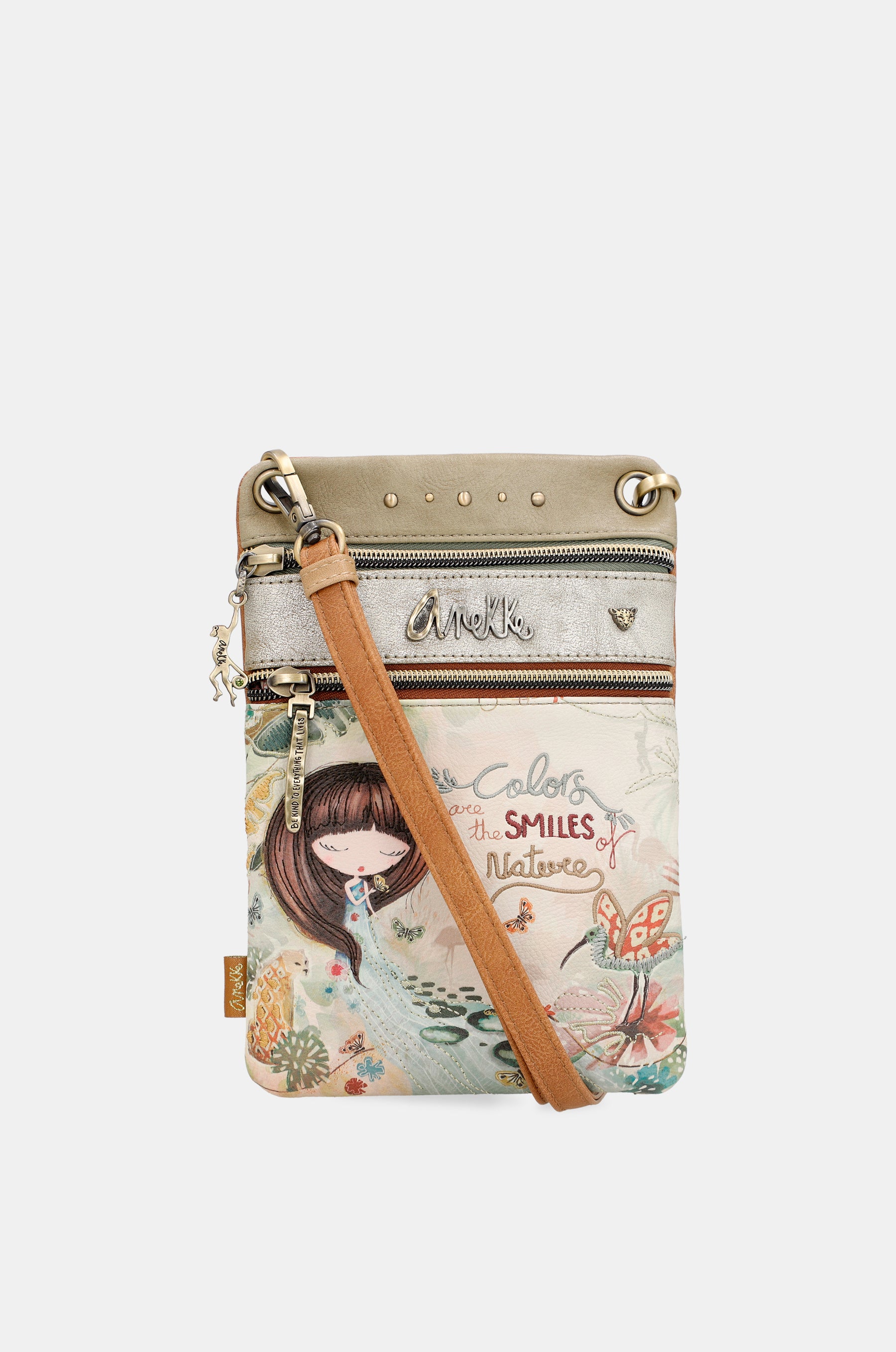 Mini bandolera doble compartimento Amazonia