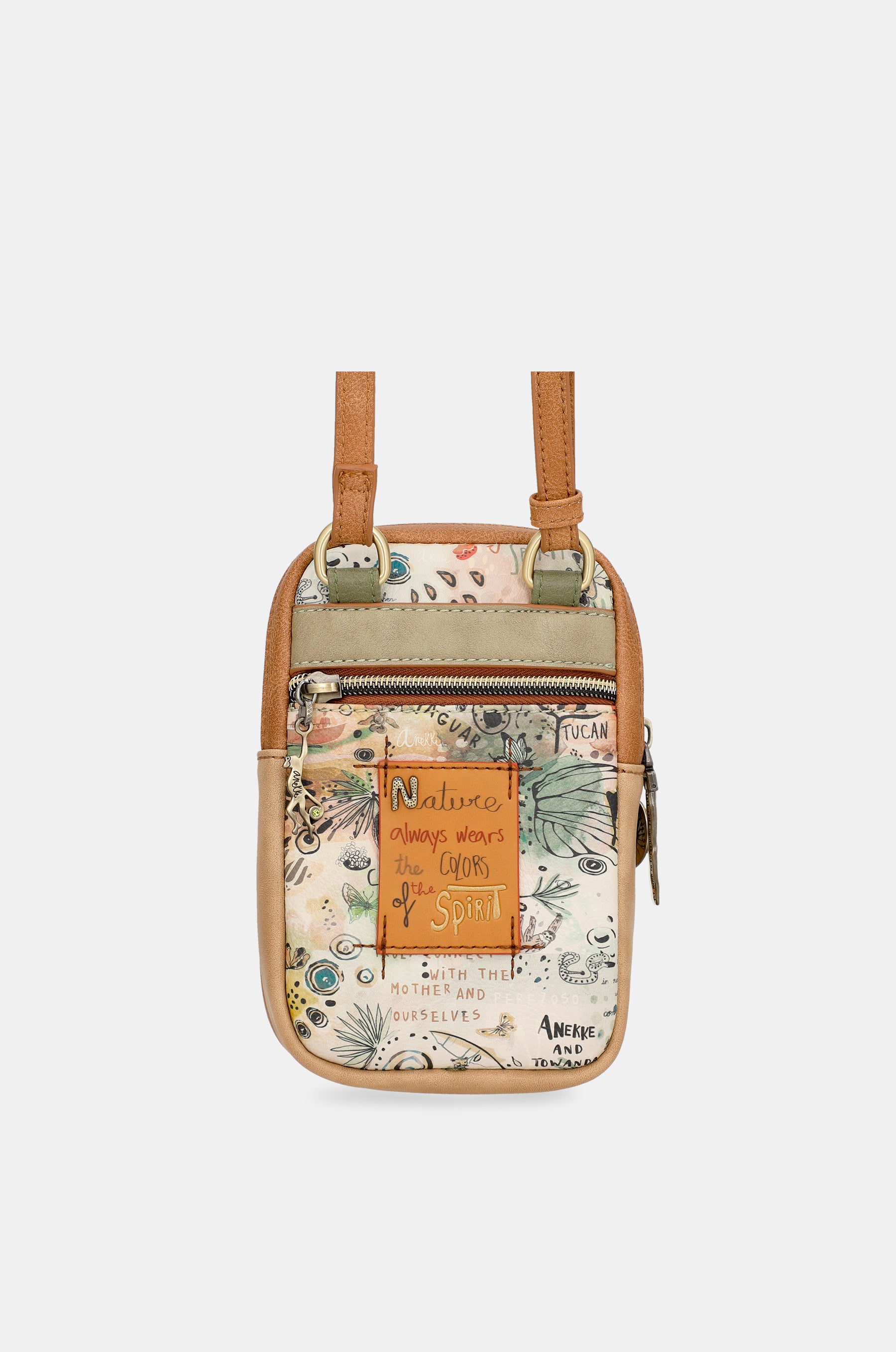 Mini bandolera con bolsillo Amazonia